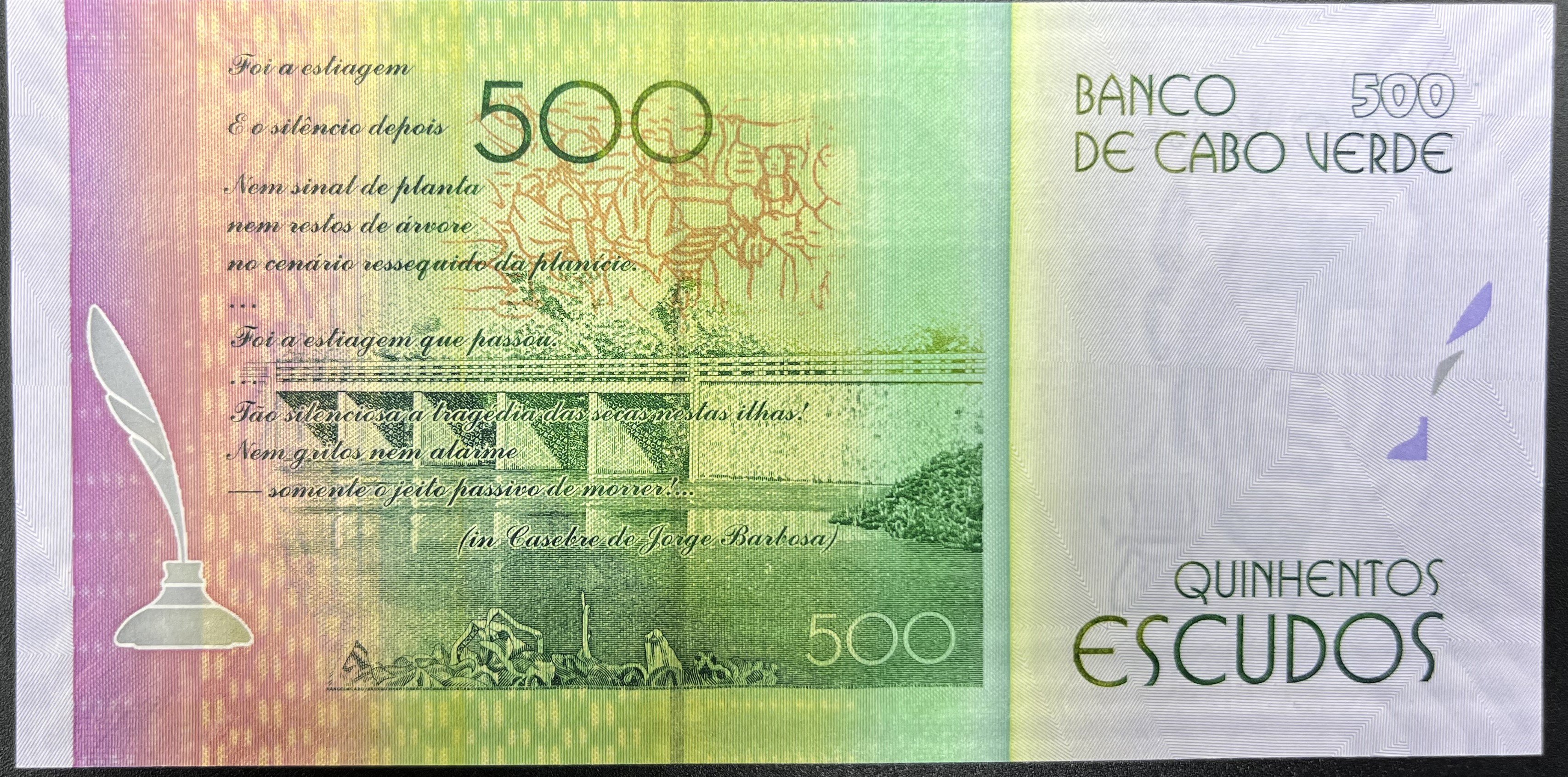 CABO VERDA>500.00>ESCUDOS