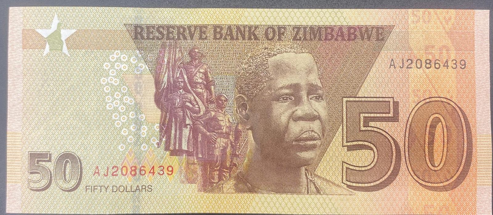 ZİMBABWE>50>DOLAR