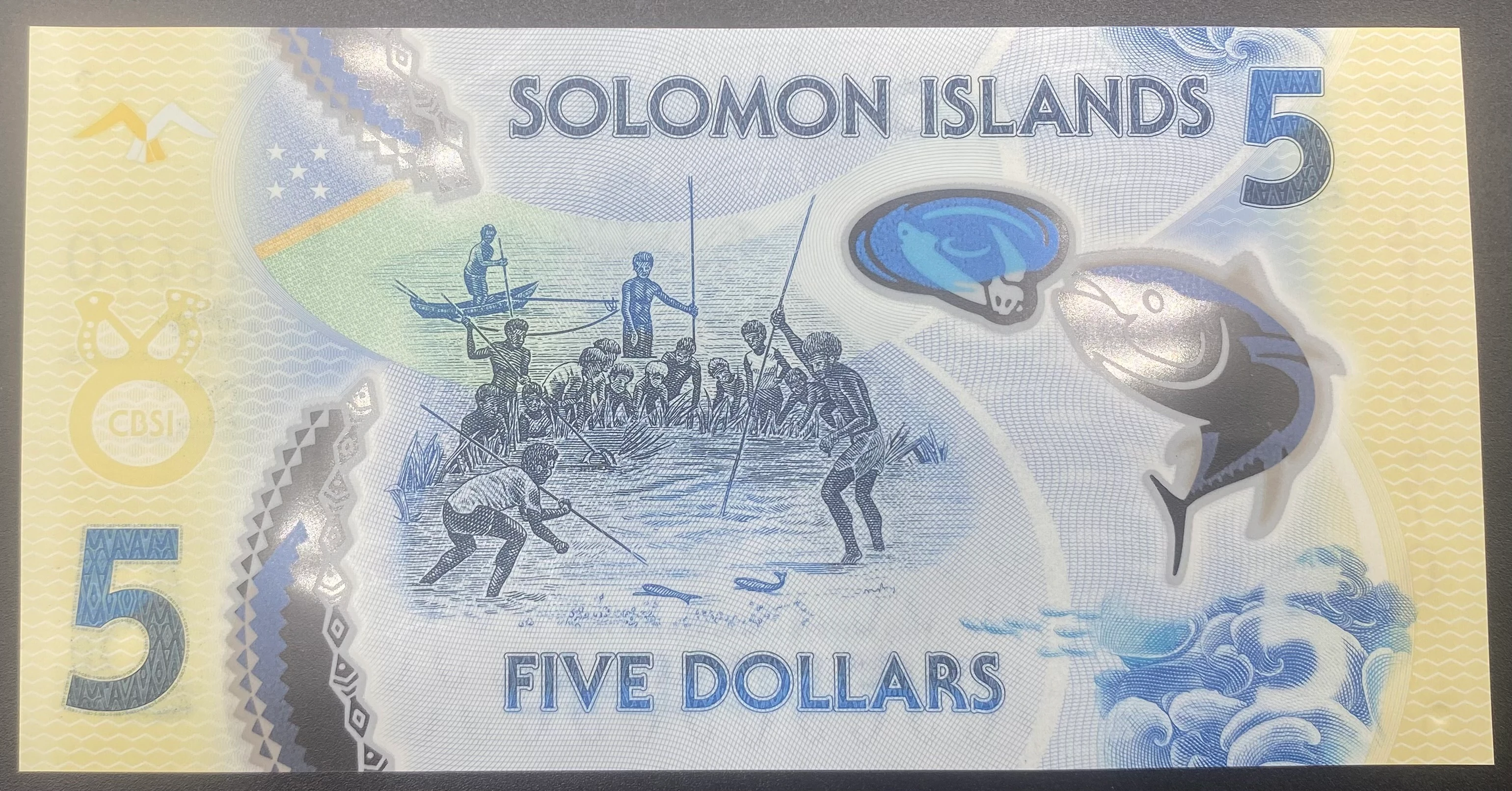 SOLOMON ADALARI  5  DOLAR  (2008)-ÇİL