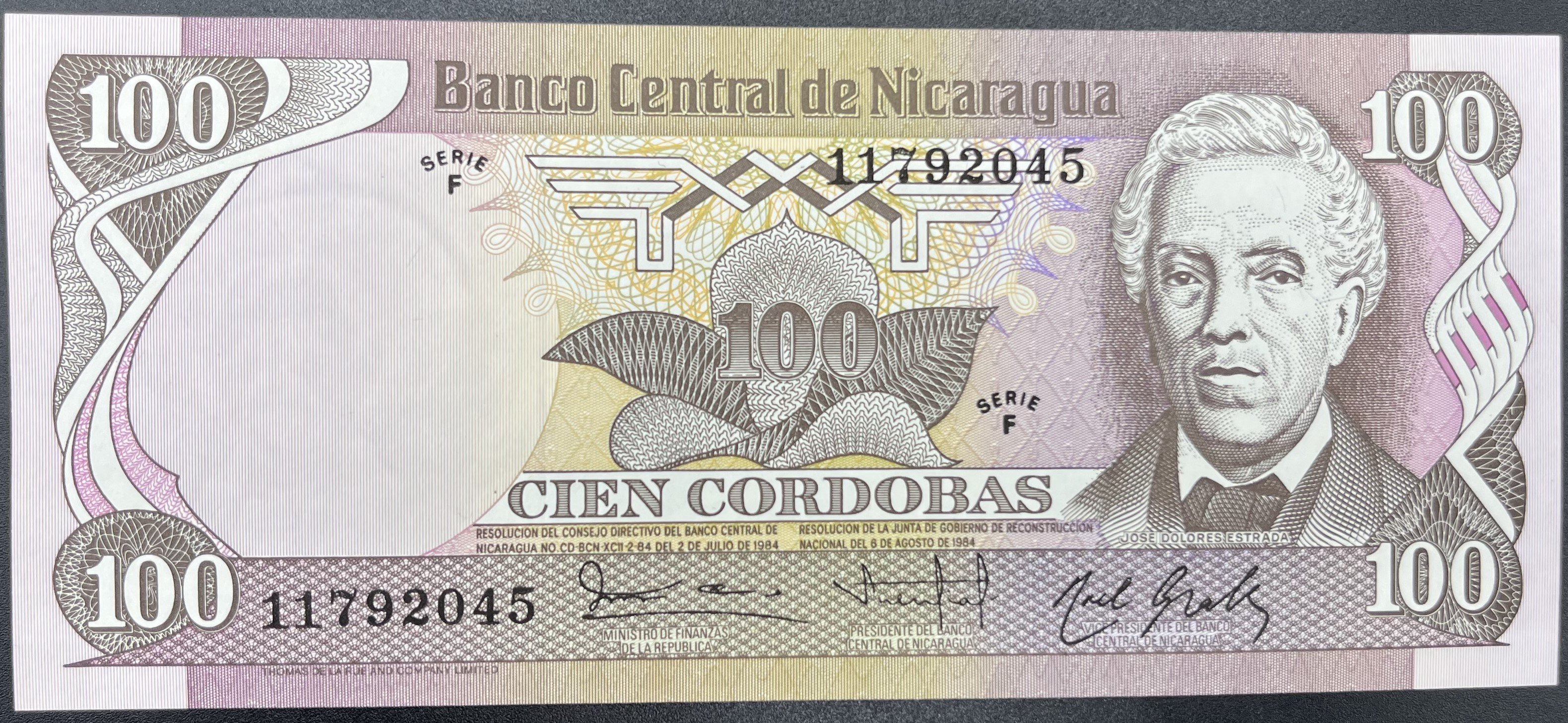 NİKARAGUA>100.00>CORDOBAS