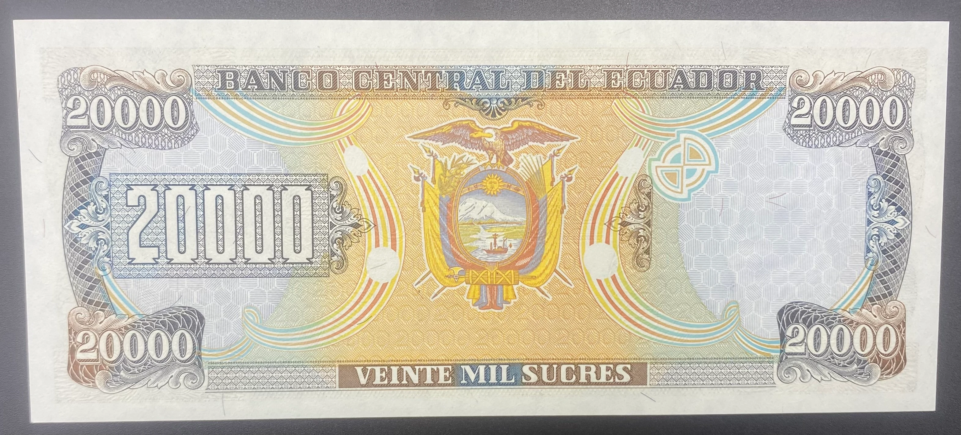 EKVATOR  20 000 SUCRES  (1999)-ÇİL