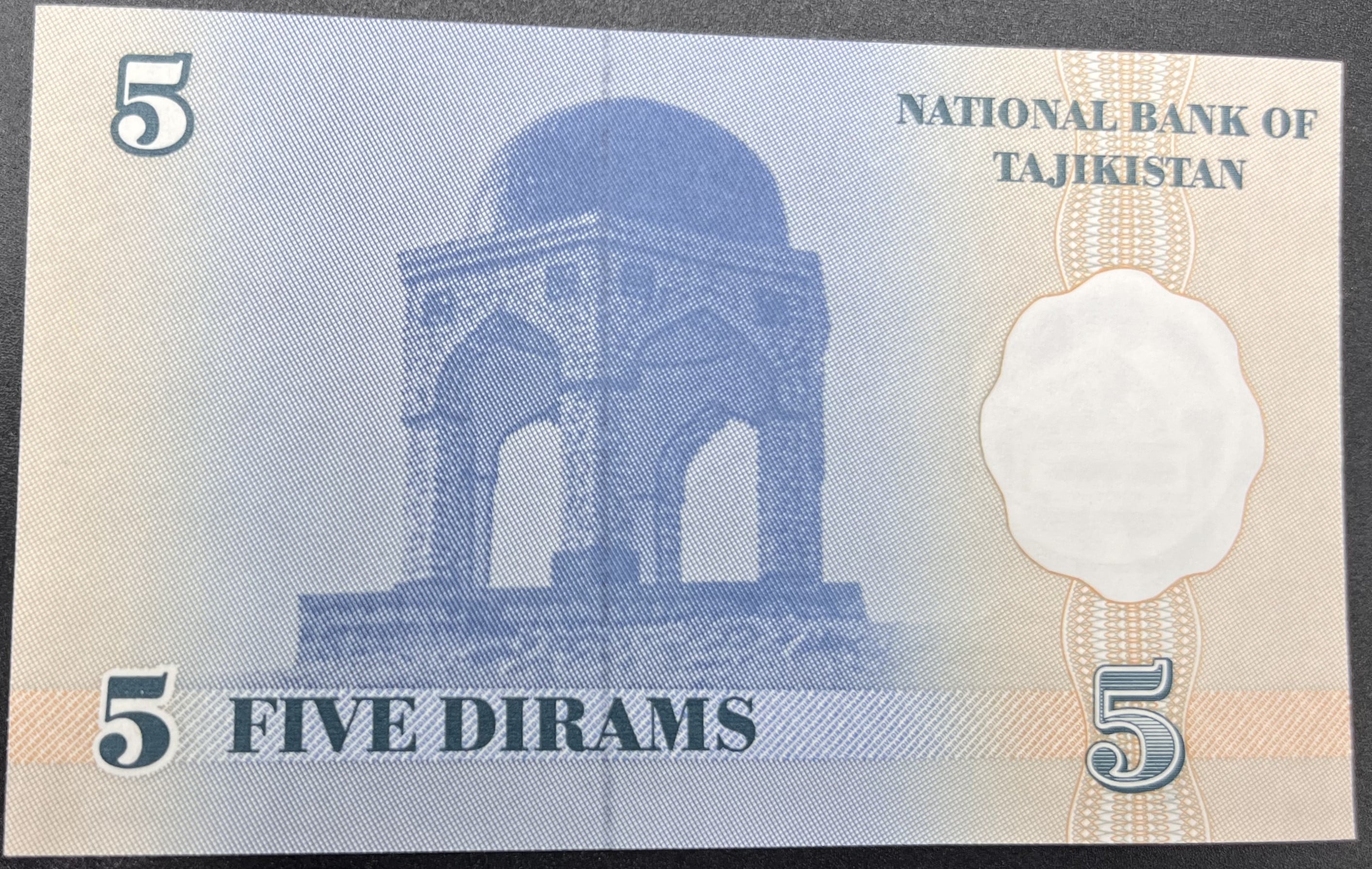 TACİKİSTAN>5.00>DIRAHMAS