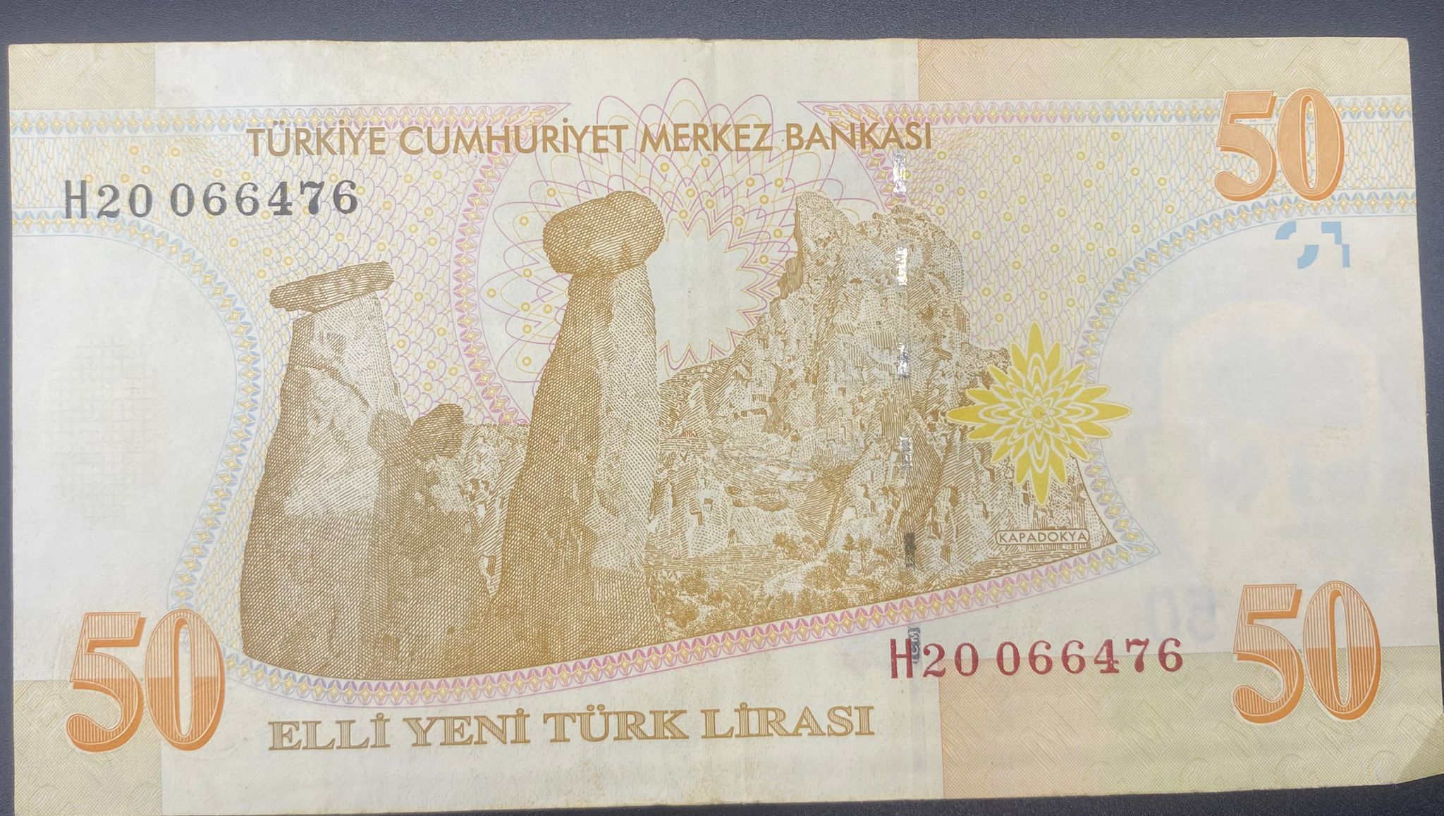 8.EMİSYON>50YTL>TÜRK PARASI> ÇÇT KONDİSYON