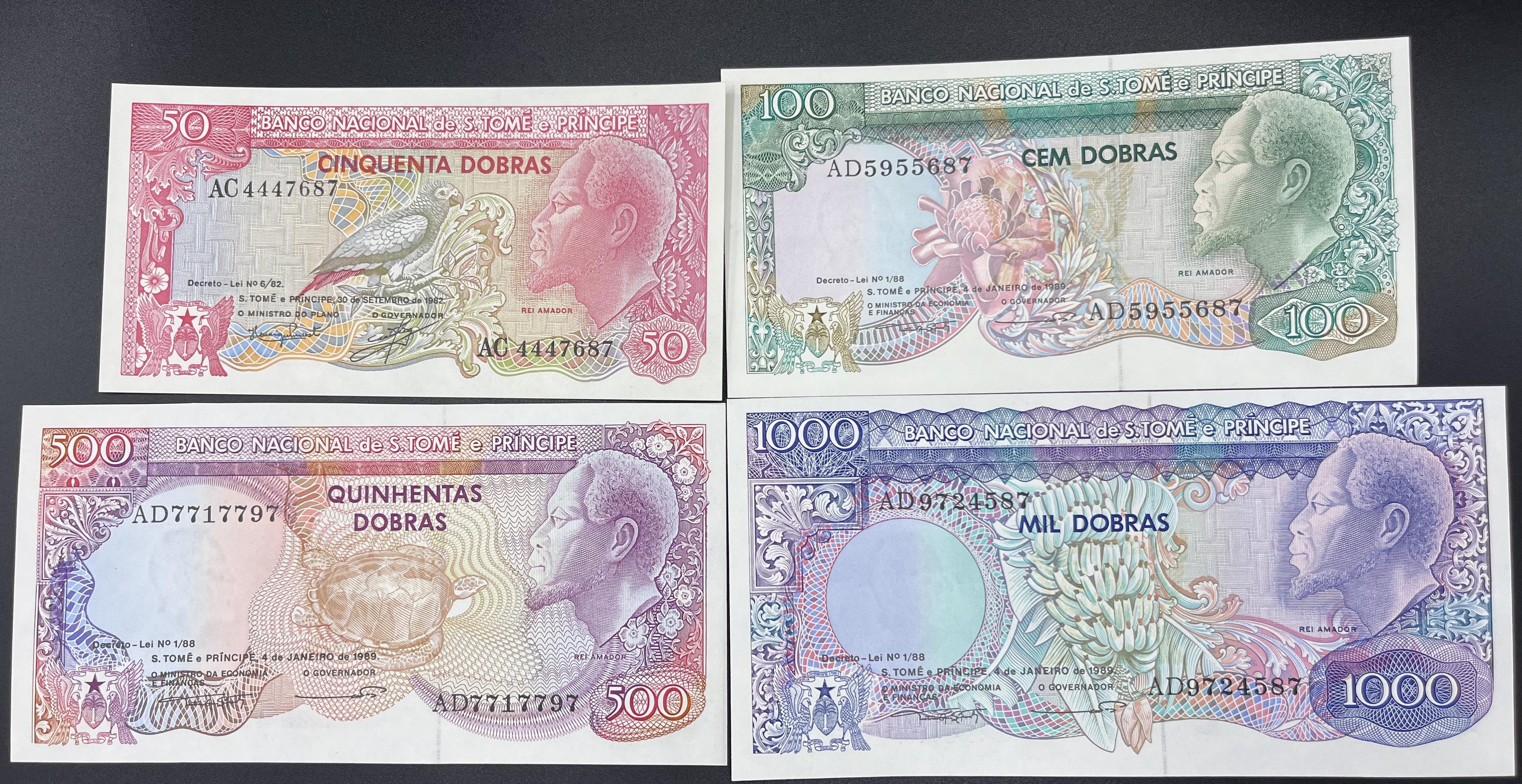 SAO TOME PRİNCİPE>4 LÜ SET>DOBRA