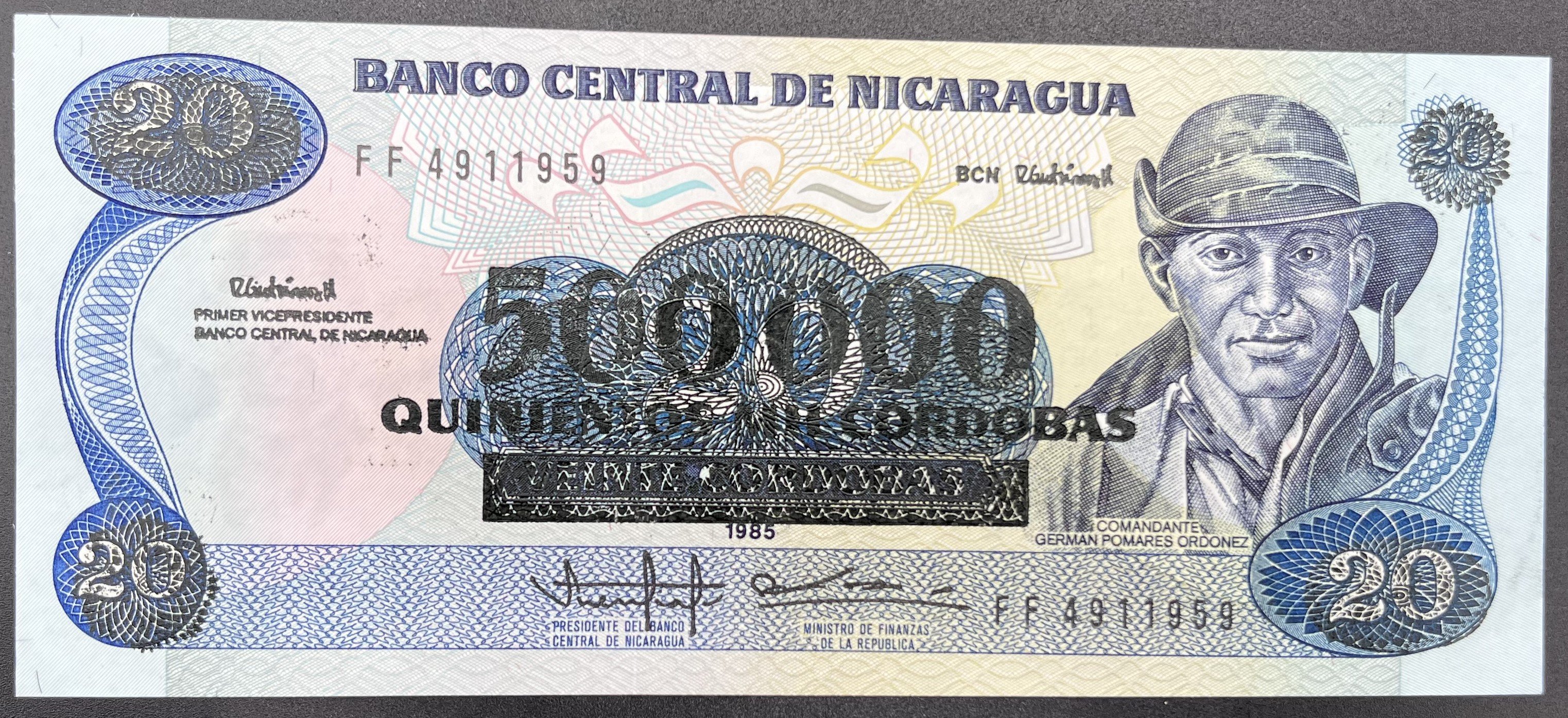 NİKARAGUA>500,000.00>CORDOBAS