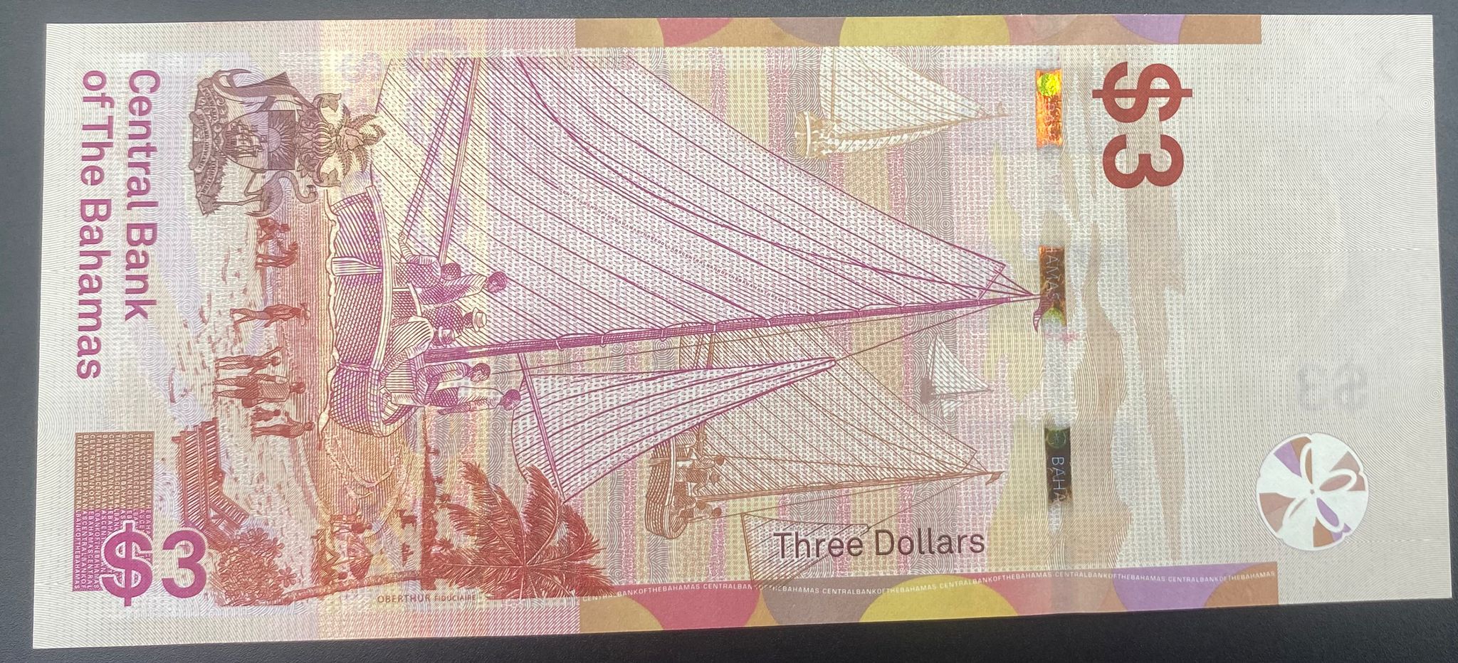 BAHAMALAR 3  DOLAR-2019  ÇİL  A SERİSİ