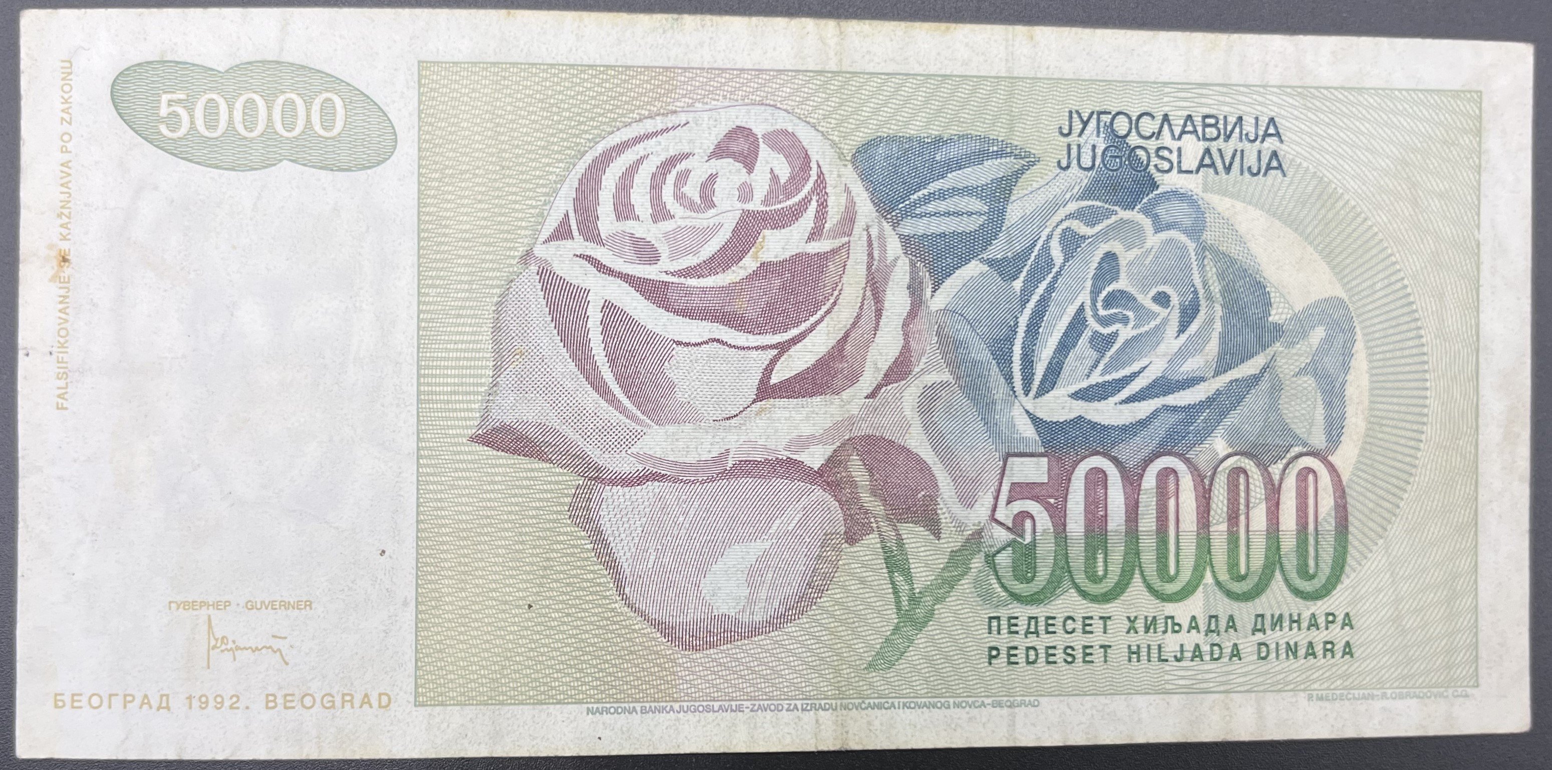 YUGOSLAVYA>50,000.00>DİNAR
