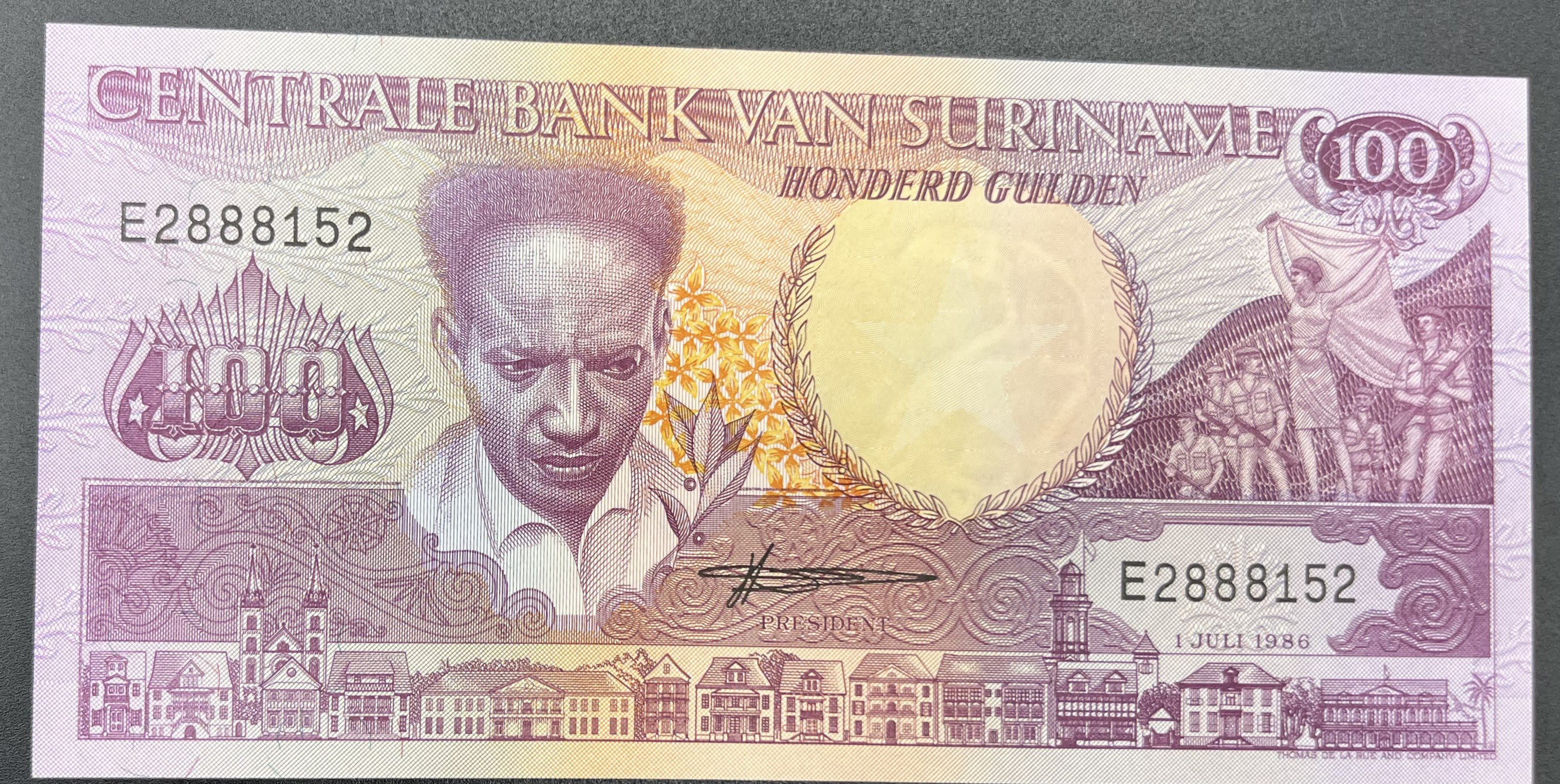 SURİNAM>100.00>GULDEN