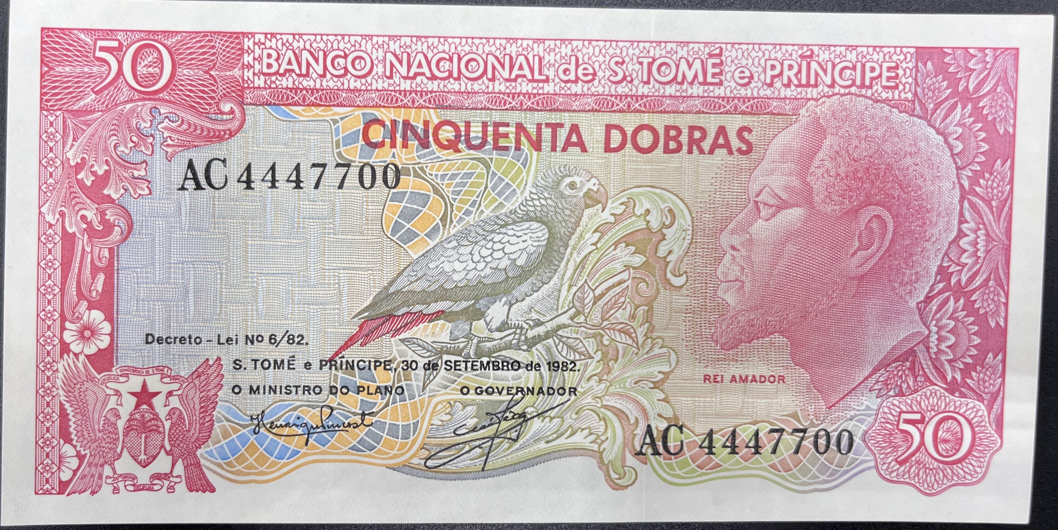 SAO TOME PRİNCİPE>50.00>DOBRA
