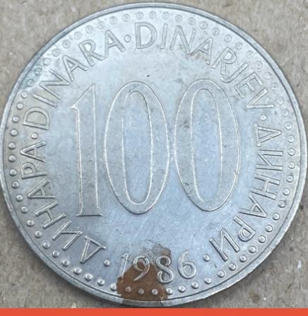 YUGOSLAVYA>100>DİNAR