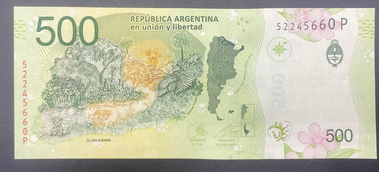 ARJANTİN>500.00>PESOS