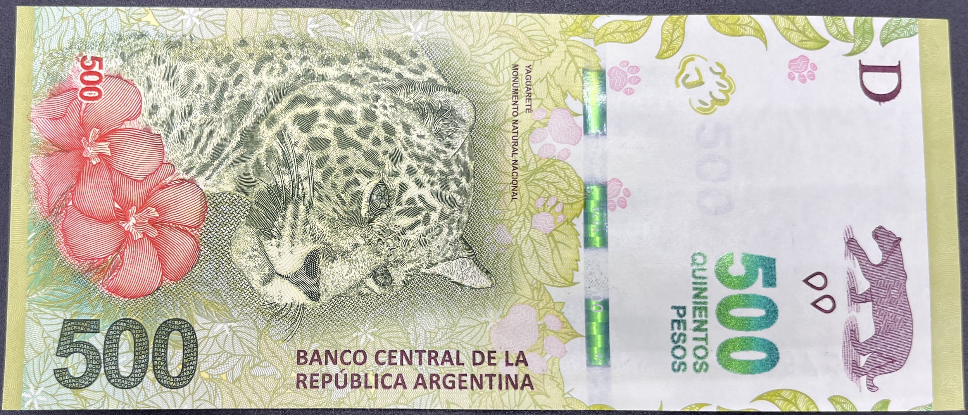 ARJANTİN>500.00>PESOS