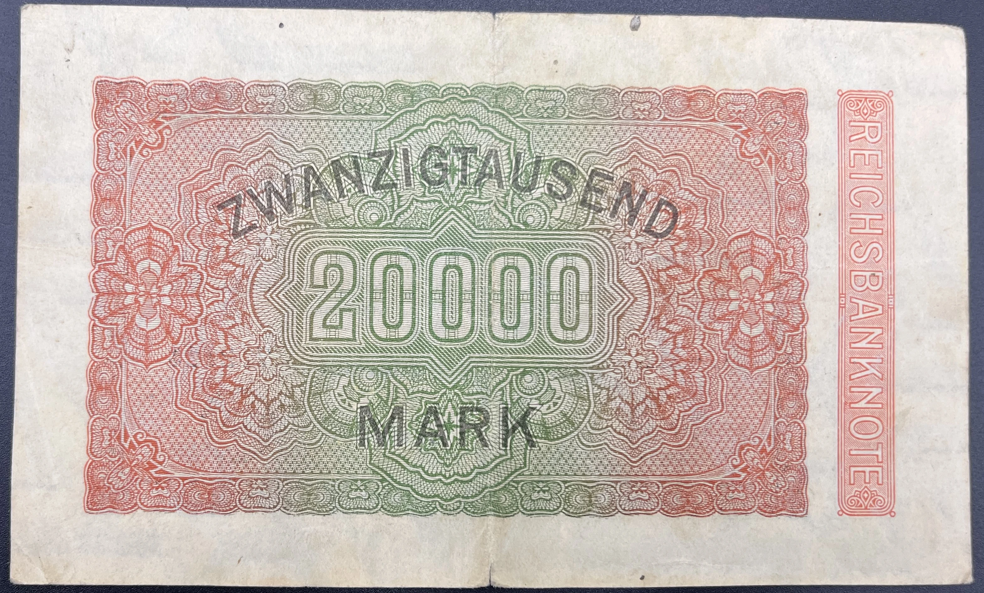 ALMANYA  20 000  MARK  (1923) -TEMİZ