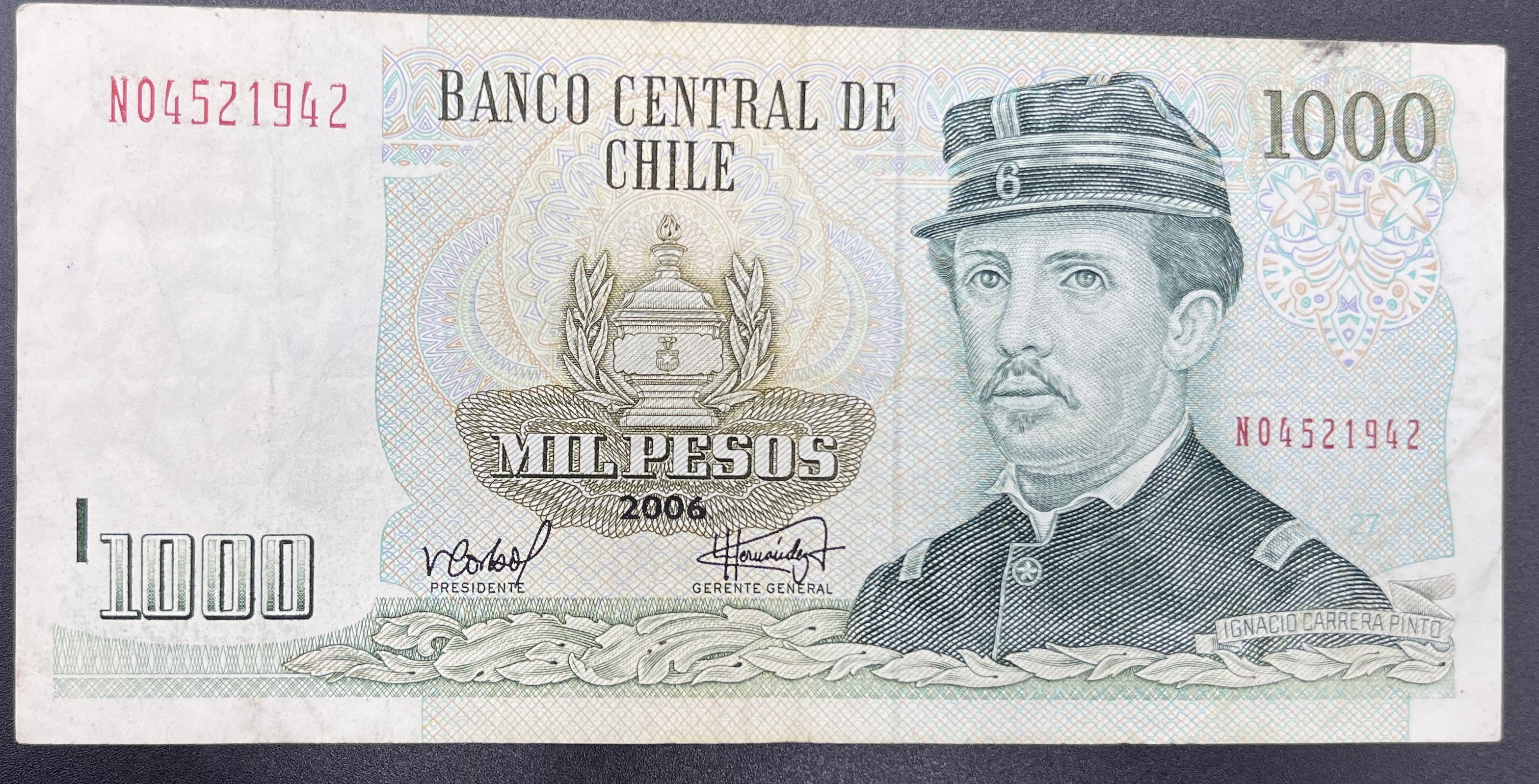 ŞİLİ>1,000.00>PESOS