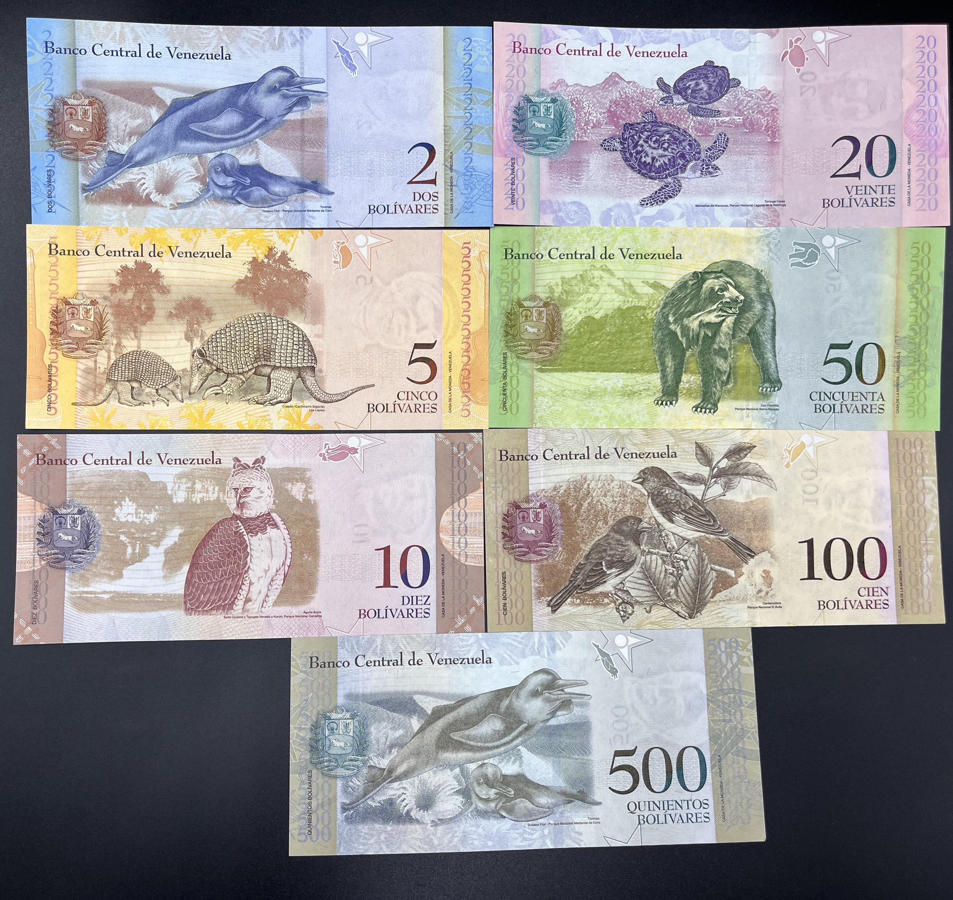 VENEZUELLA>7 li set>BOLİVAR