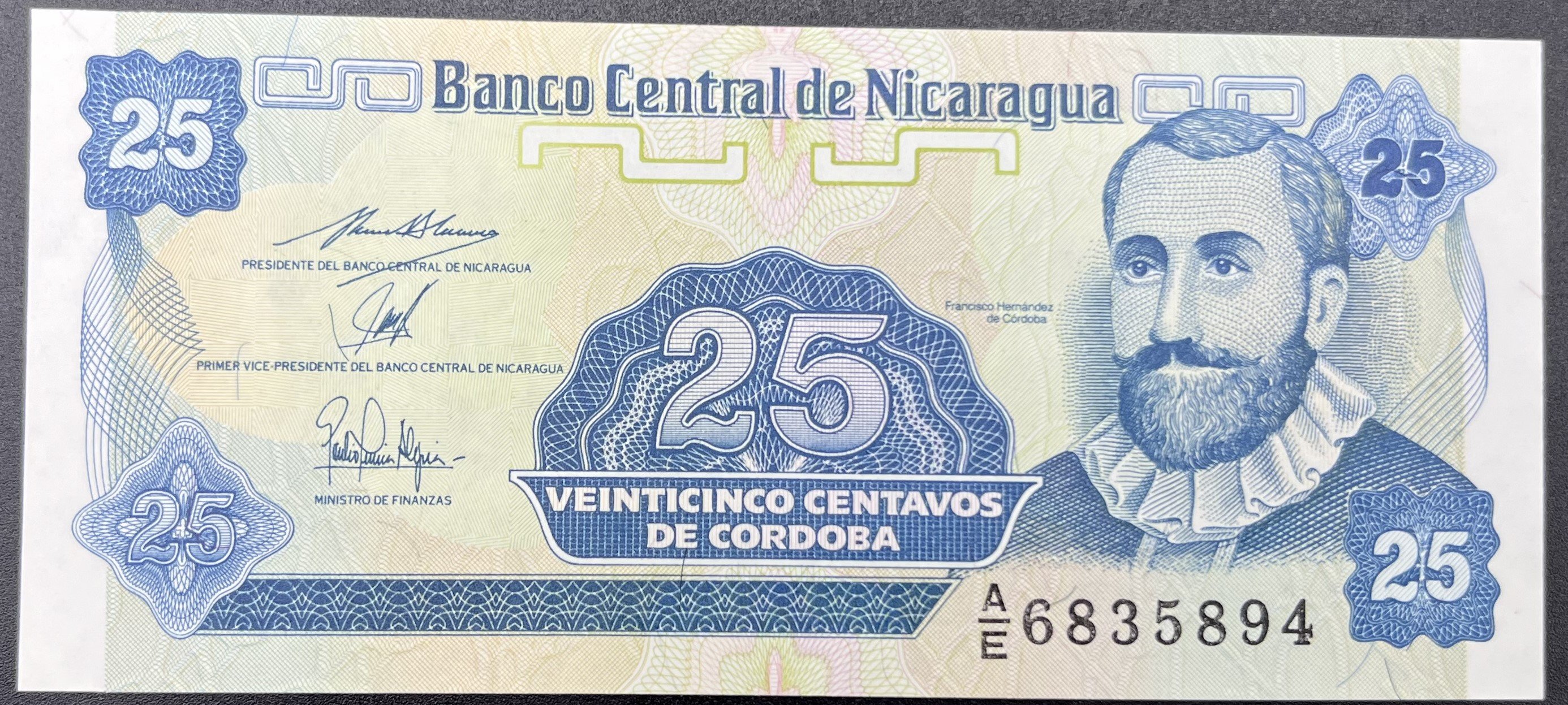 NİKARAGUA>25.00>CORDOBAS