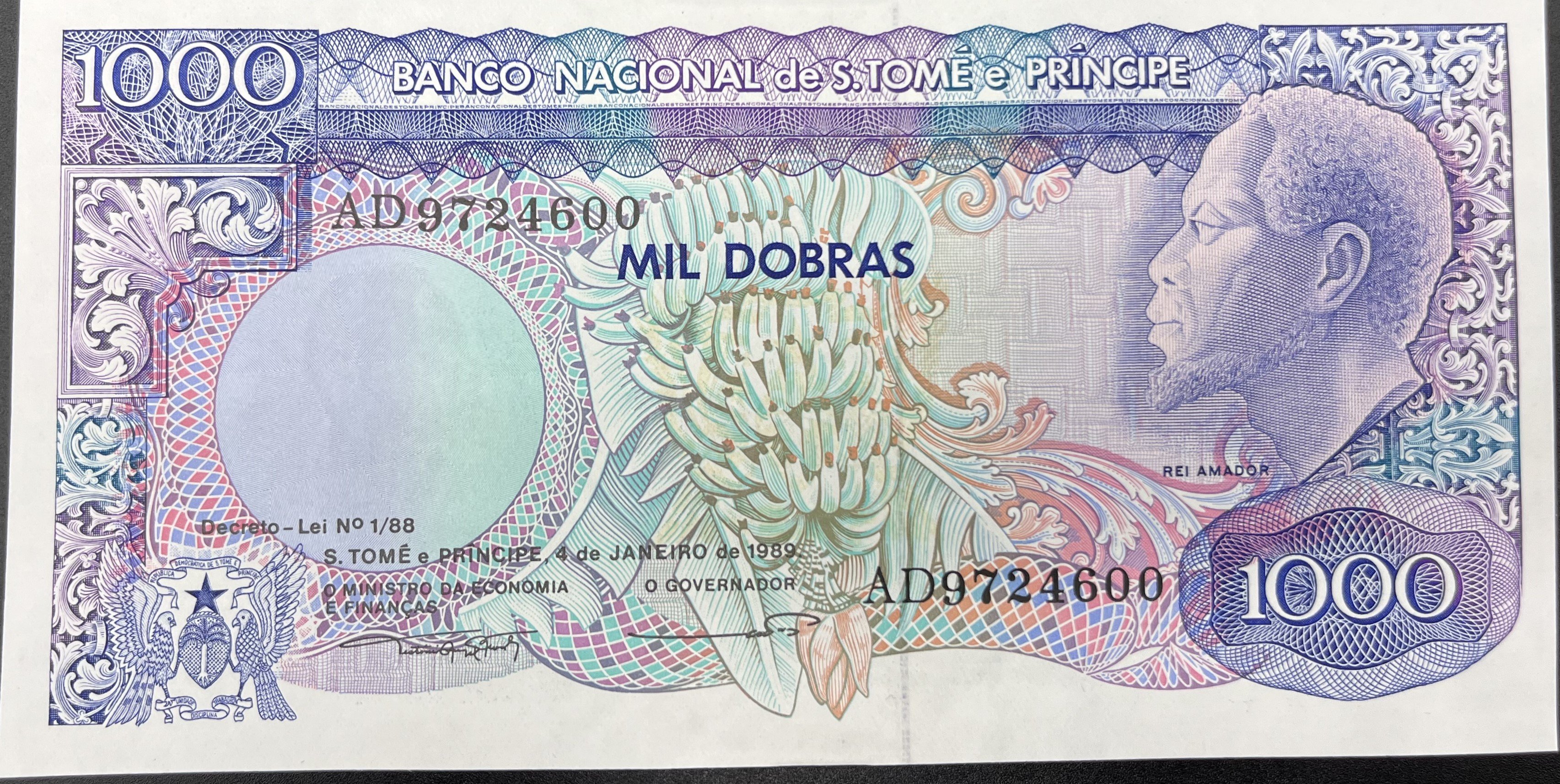 SAO TOME PRİNCİPE>1,000.00>DOBRA