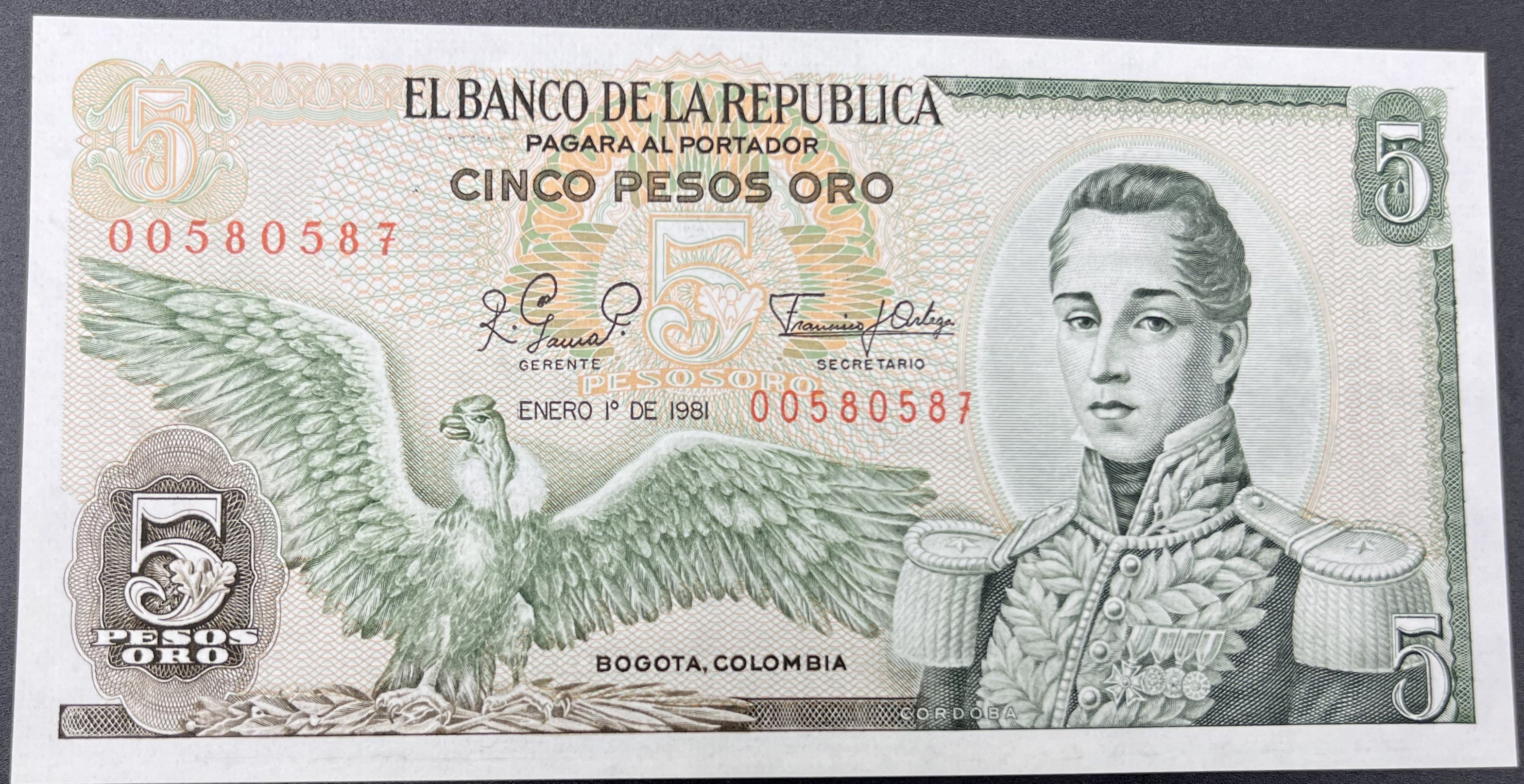 KOLOMBİA>5.00>PESOS