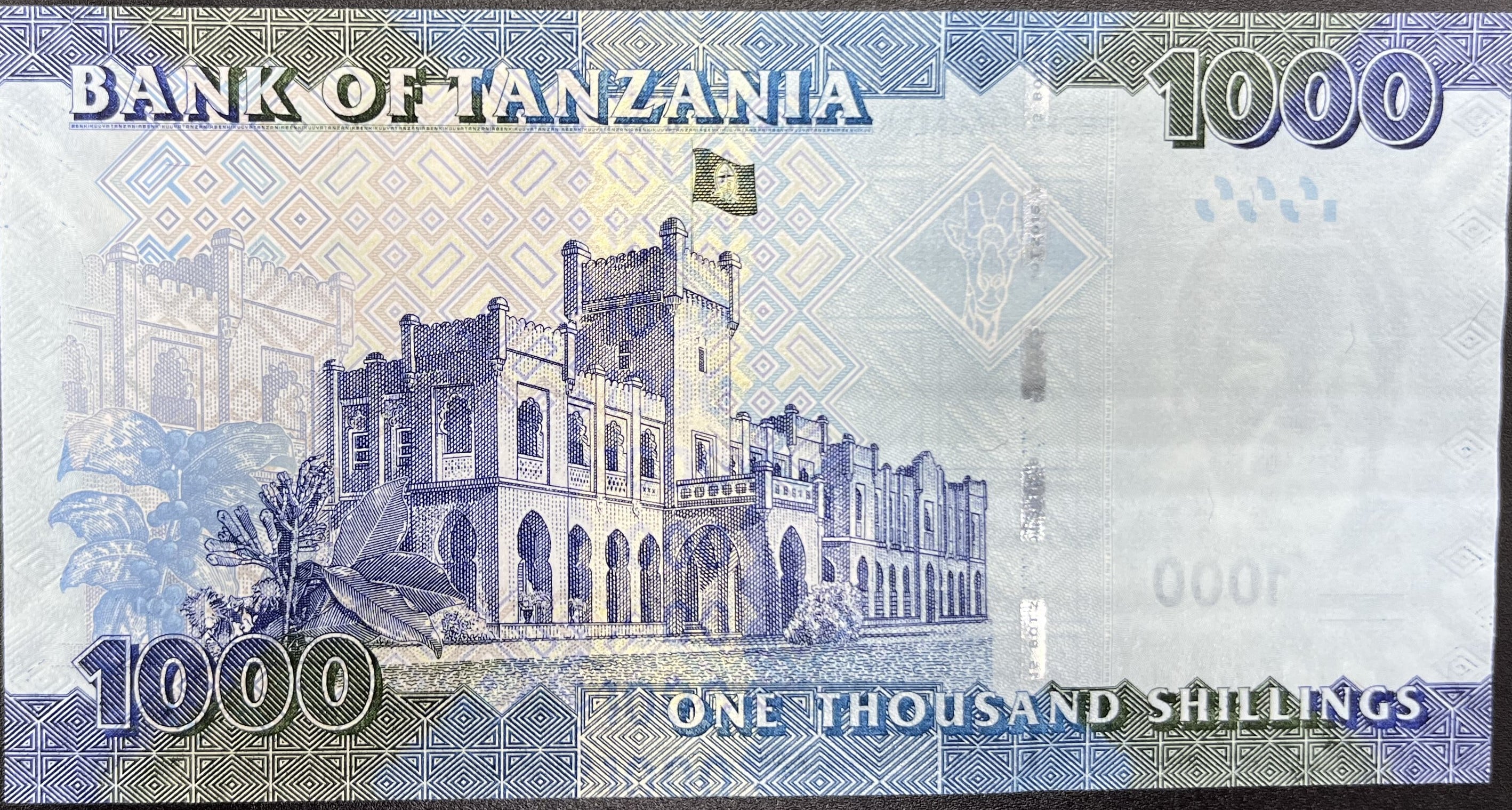 TANZANYA>1,000.00>ŞİLİN