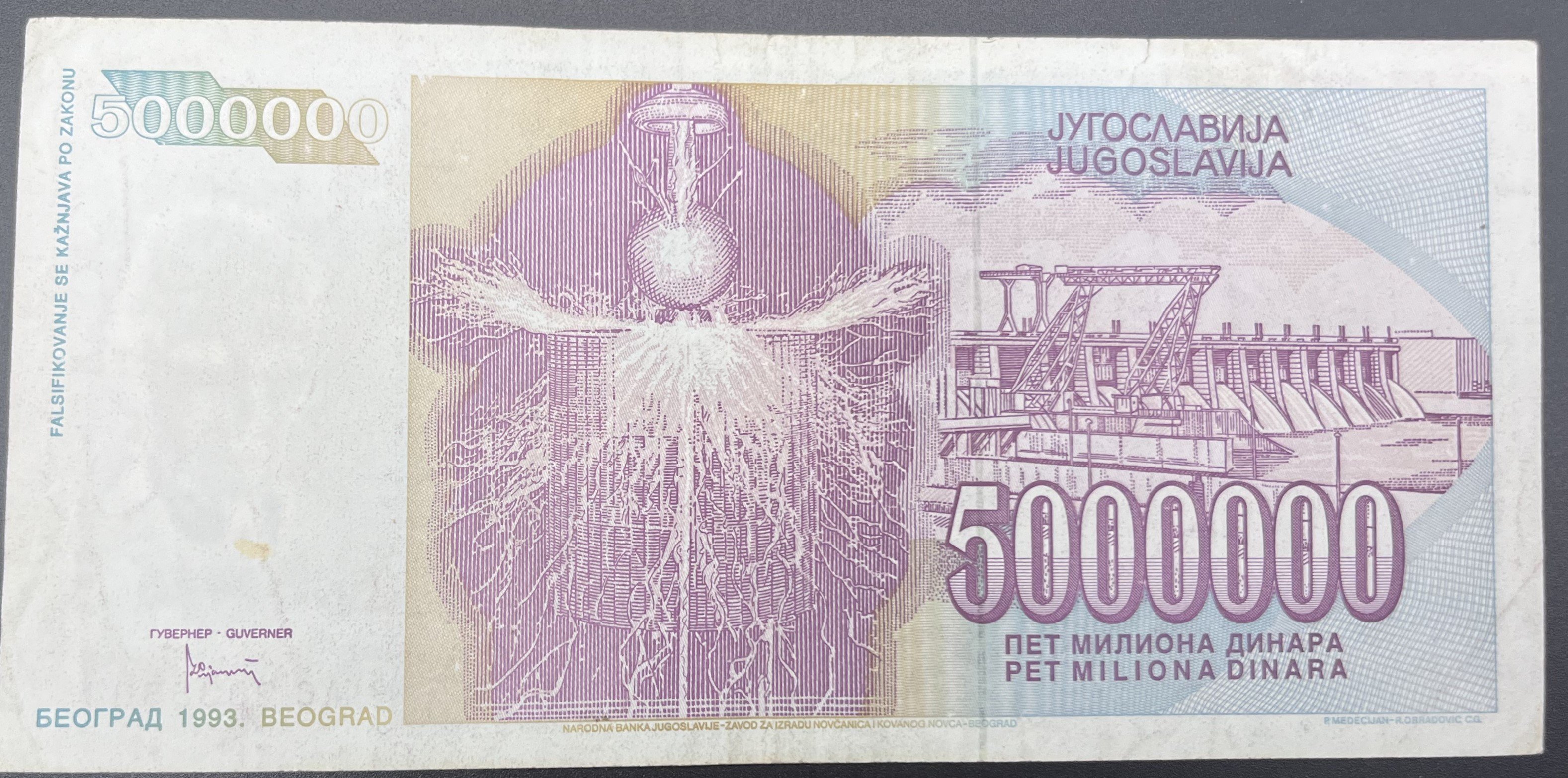 YUGOSLAVYA>50,000,000,000.00>DİNAR