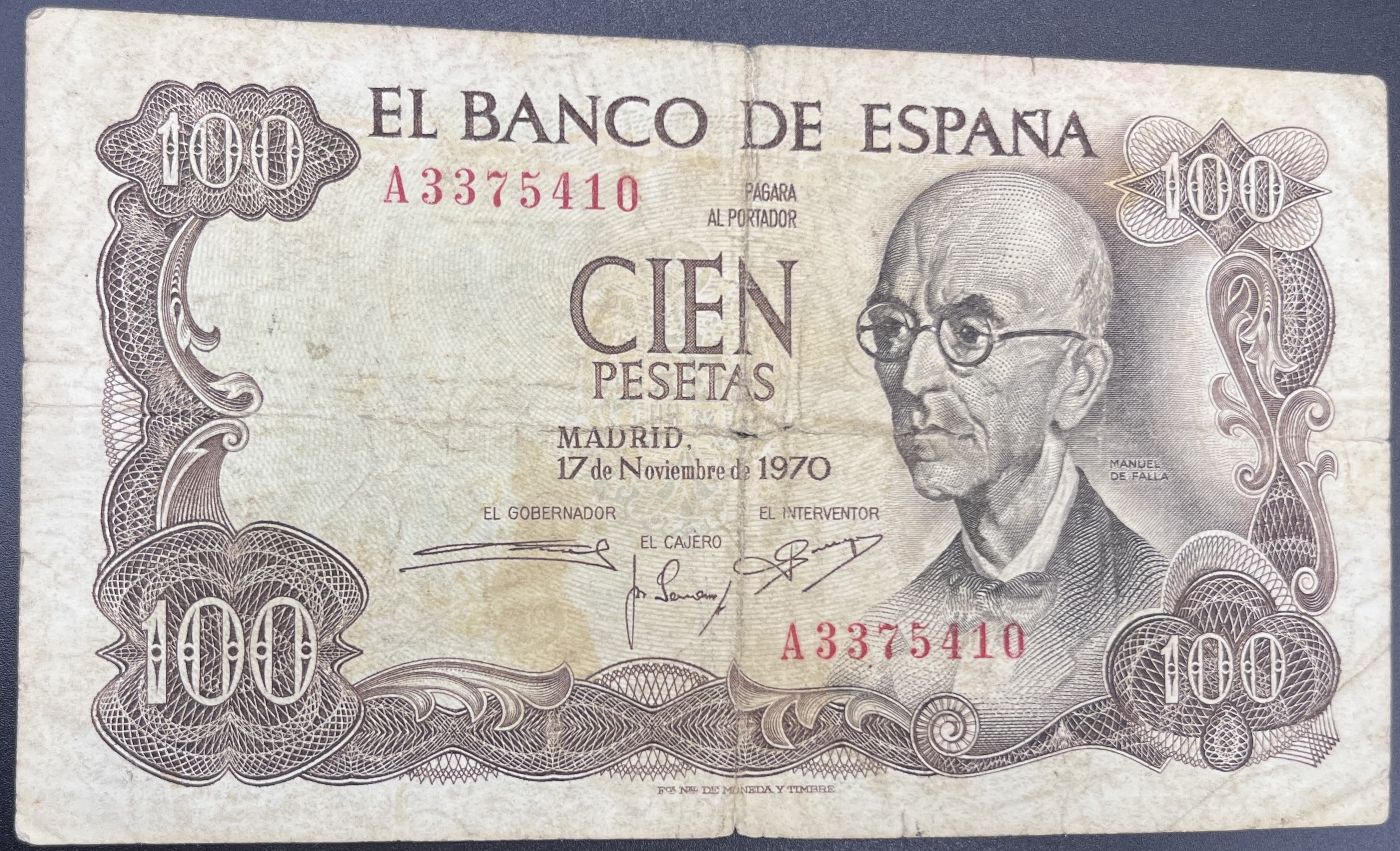 İSPANYA>100.00>PESETA