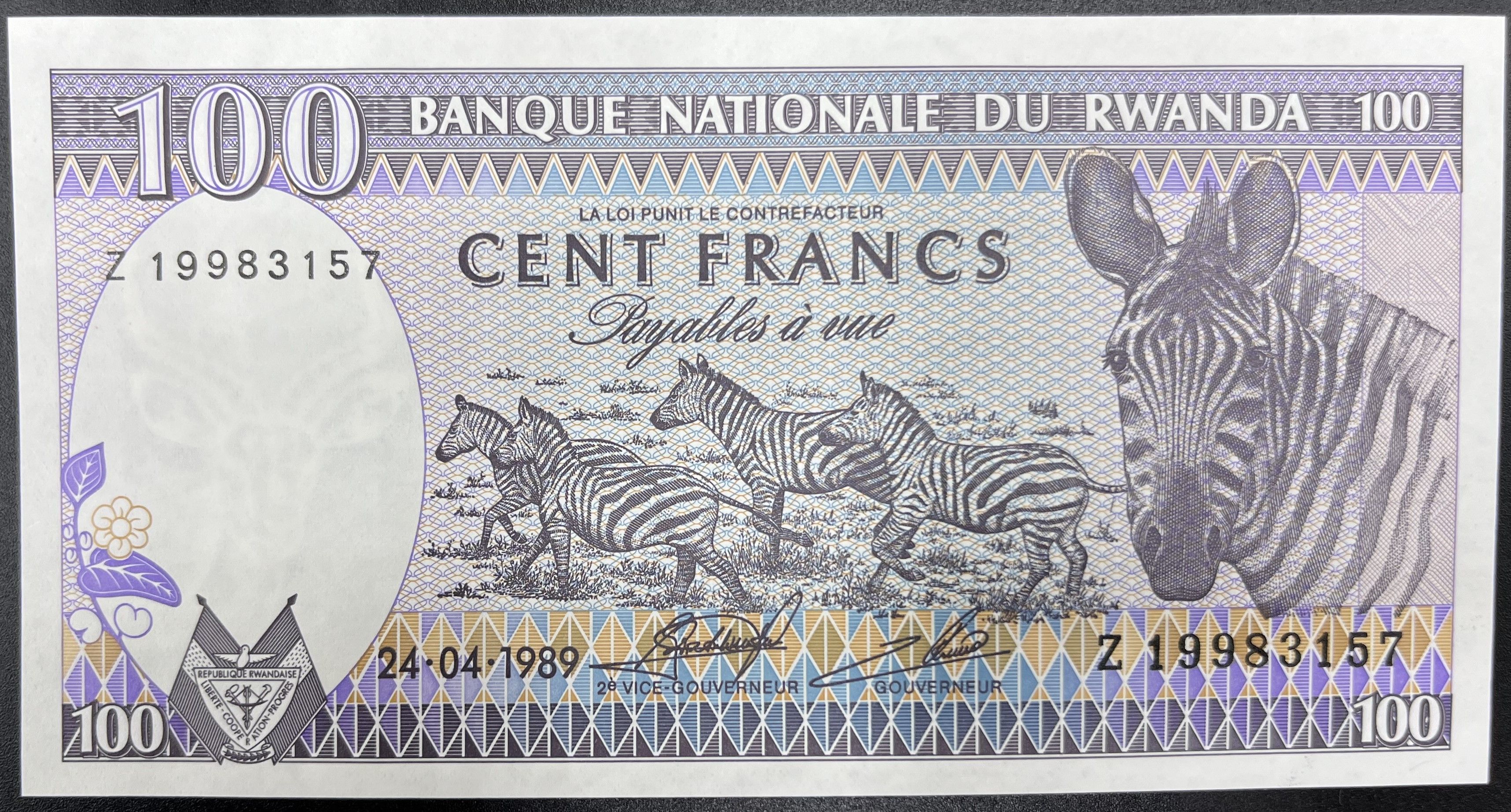RUWANDA>100.00>FRANK
