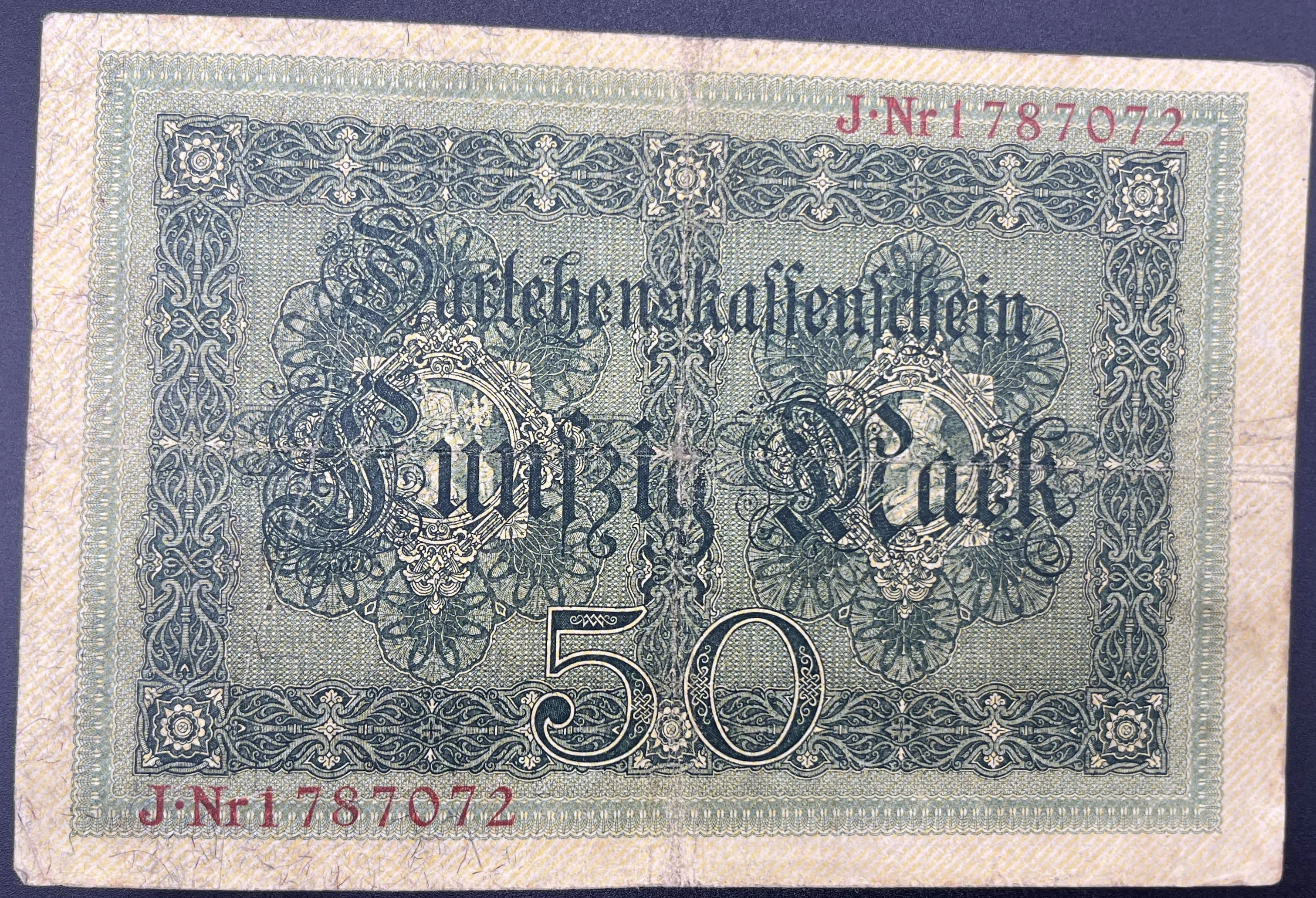 ALMANYA  50  MARK  (1914) -TEMİZ