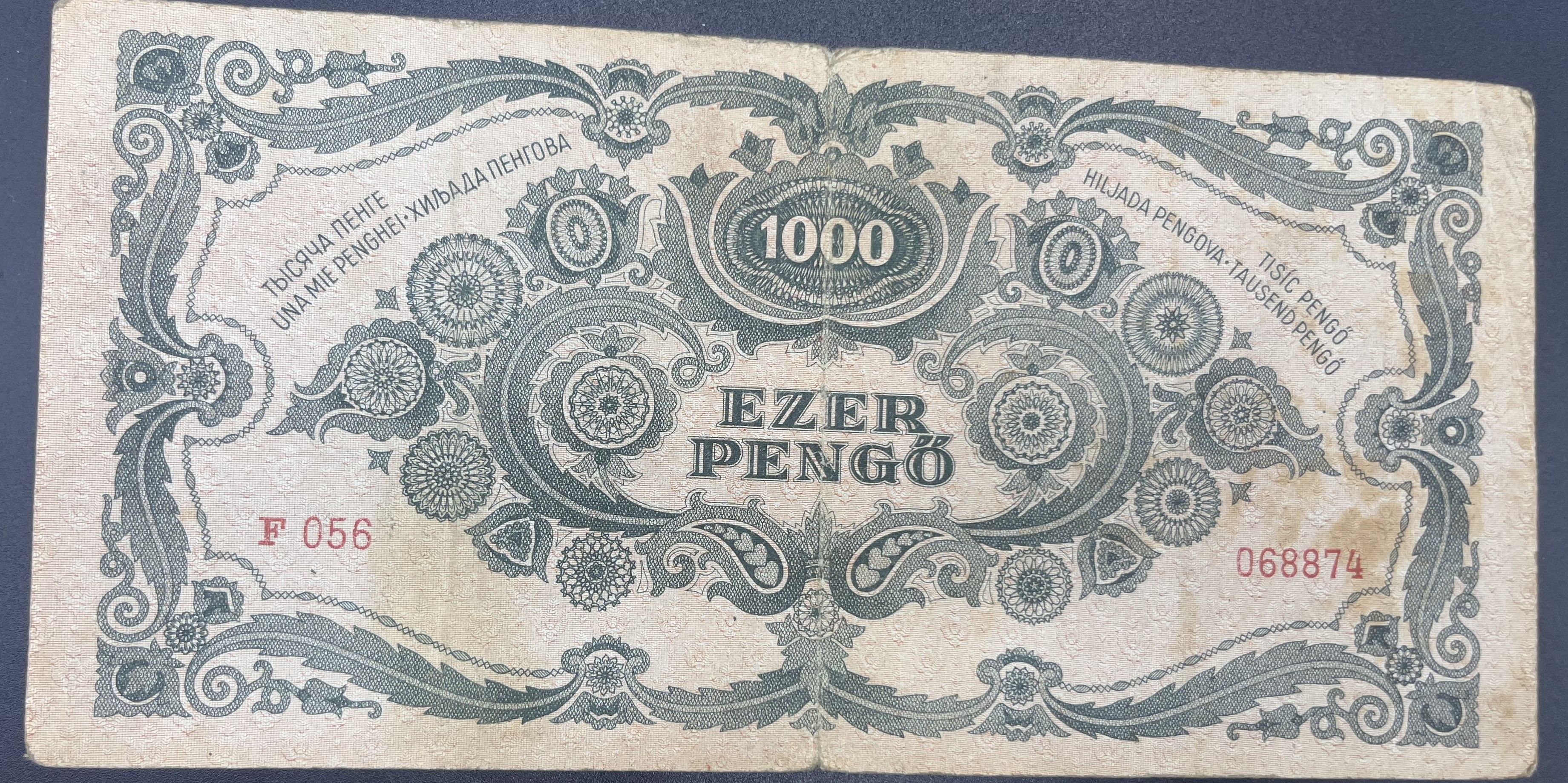 MACARİSTAN>1,000.00>PENGO