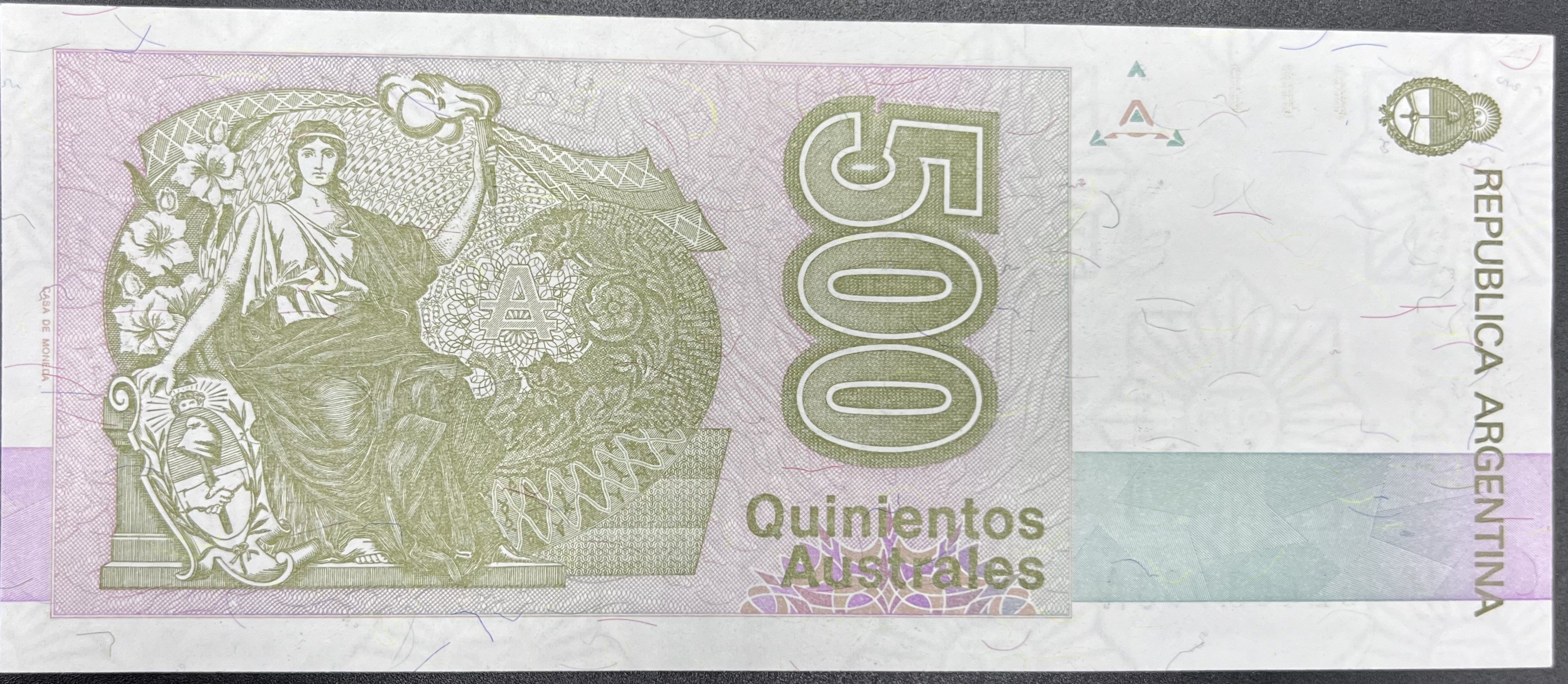 ARJANTİN>500.00>PESOS