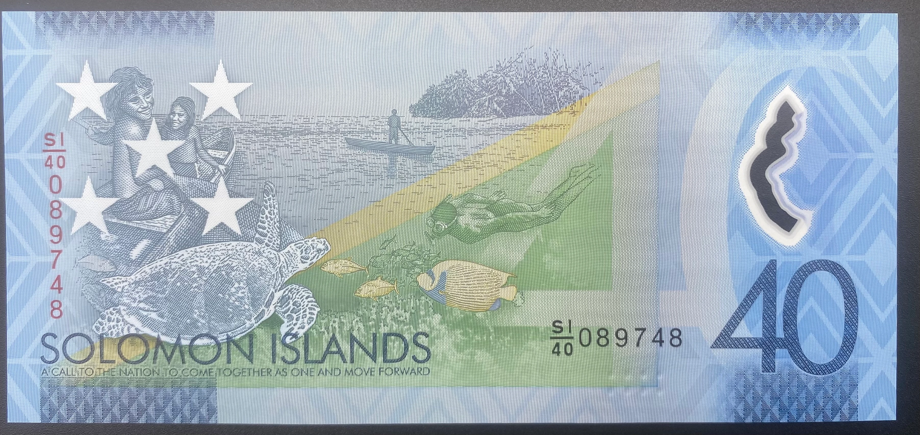 SOLOMON ADALARI  40  DOLAR  (2016)-ÇİL