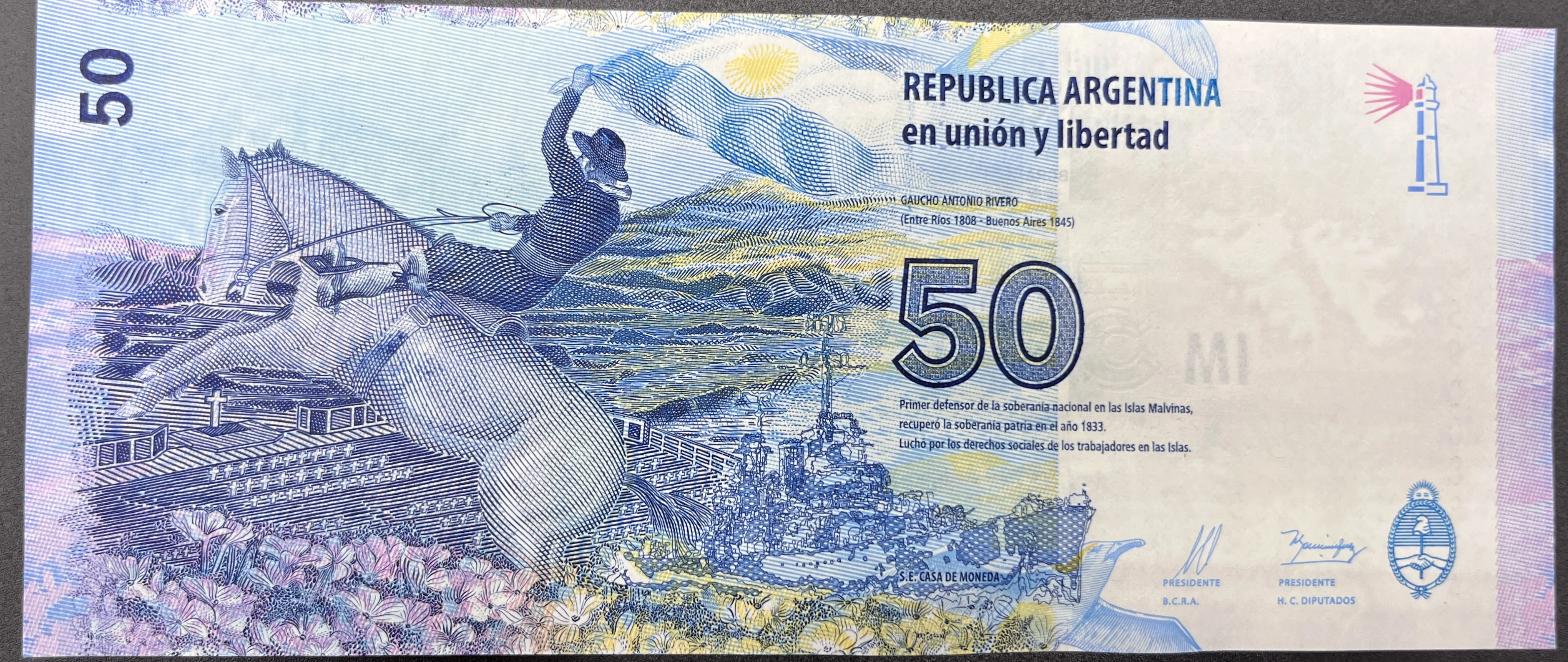 ARJANTİN>50.00>PESOS