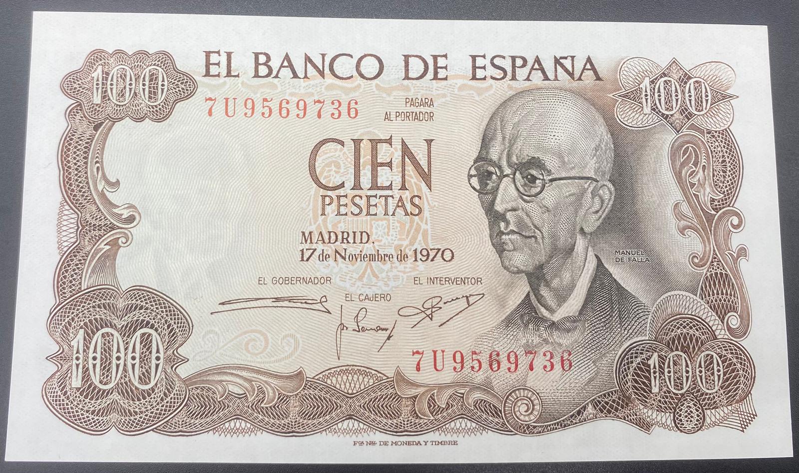 İSPANYA-100 PESETA-1970-ÇİL-