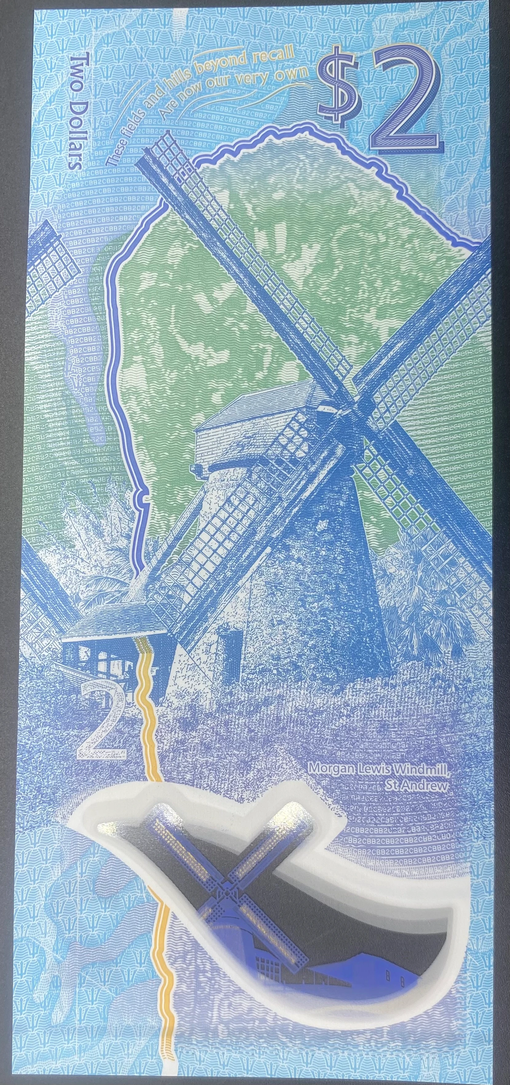 BARBADOS  2  DOLAR (2022)-ÇİL