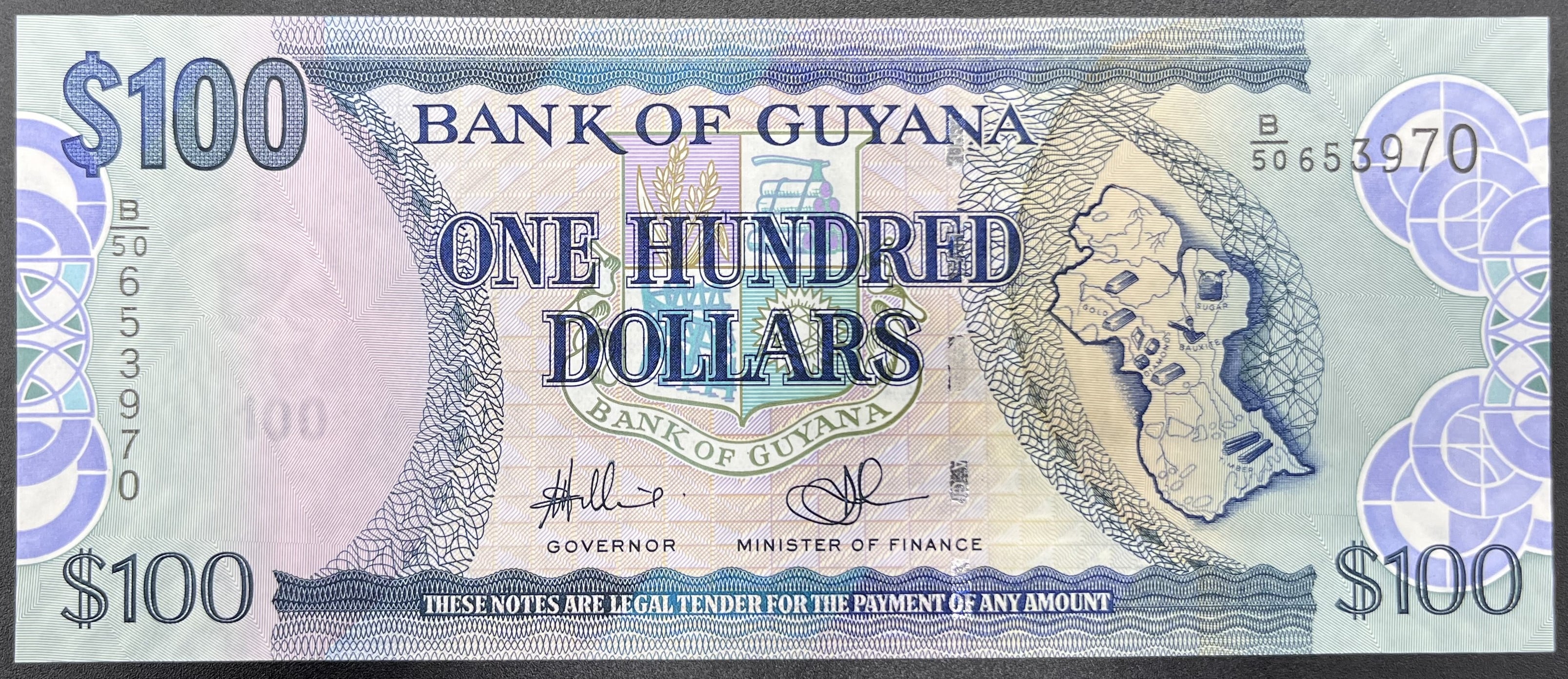 GUYANA>100.00>DOLAR