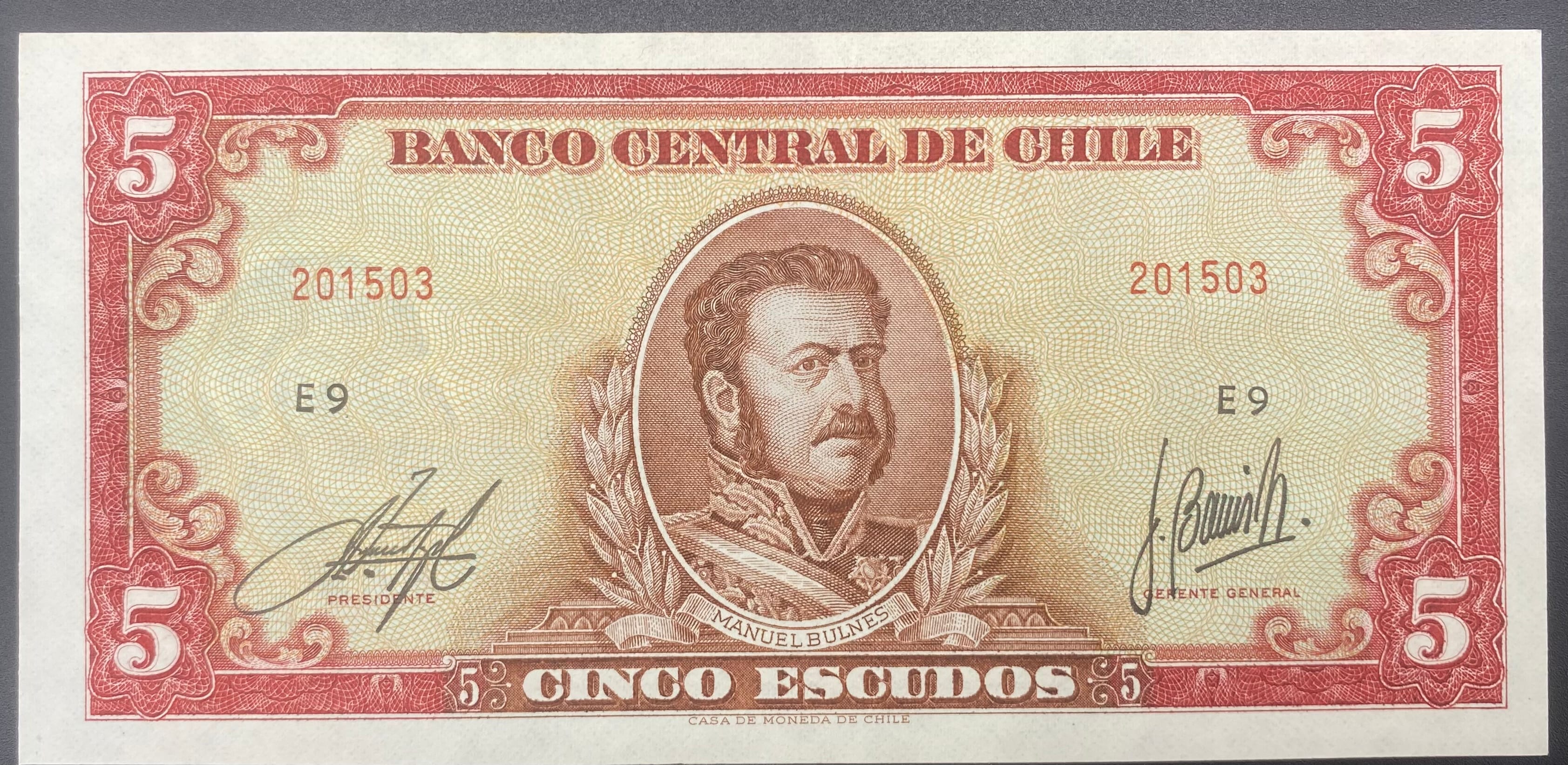 Şili>5>peso. çil
