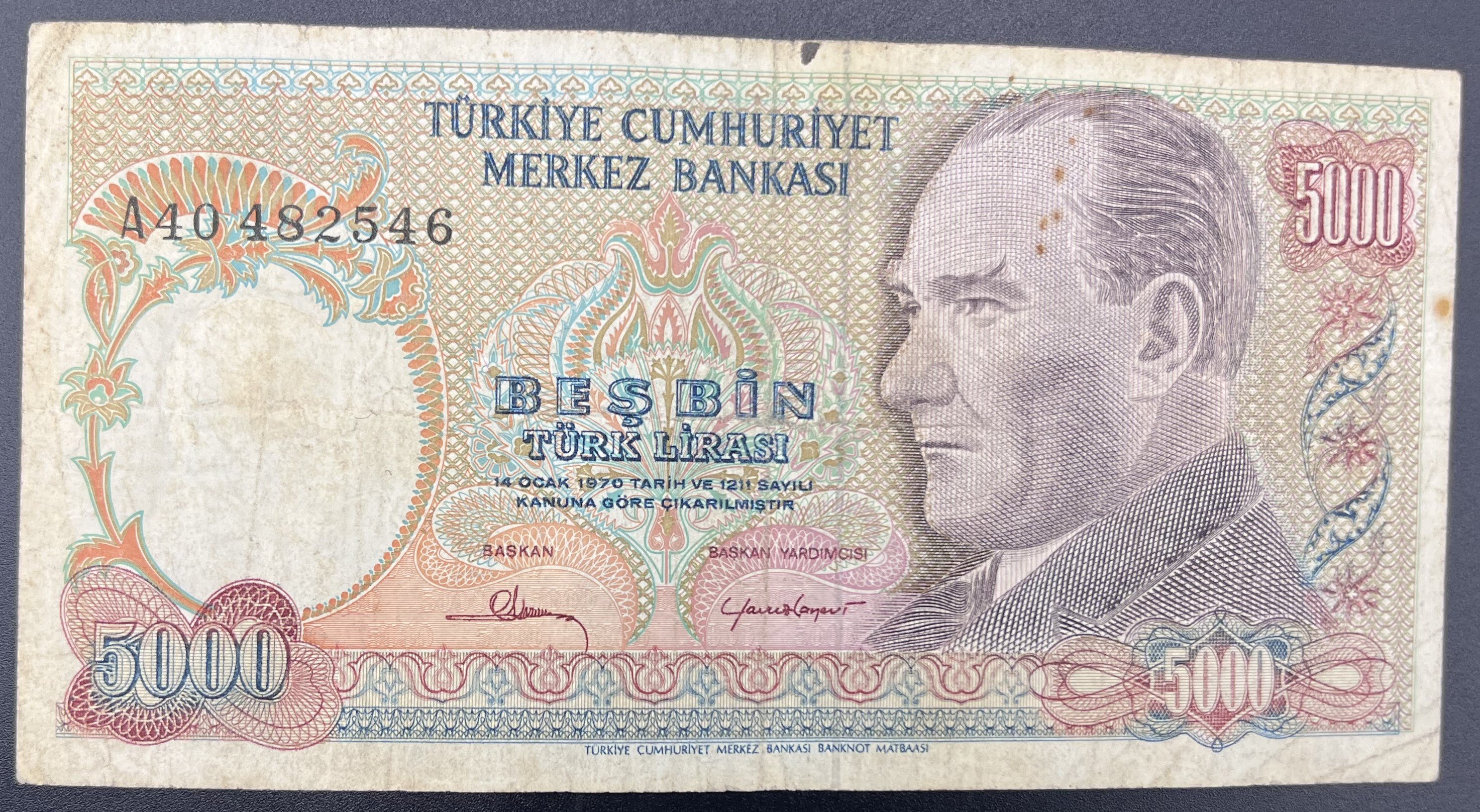7.EMİSYON>5000>TL..KÜÇÜK MEVLANA