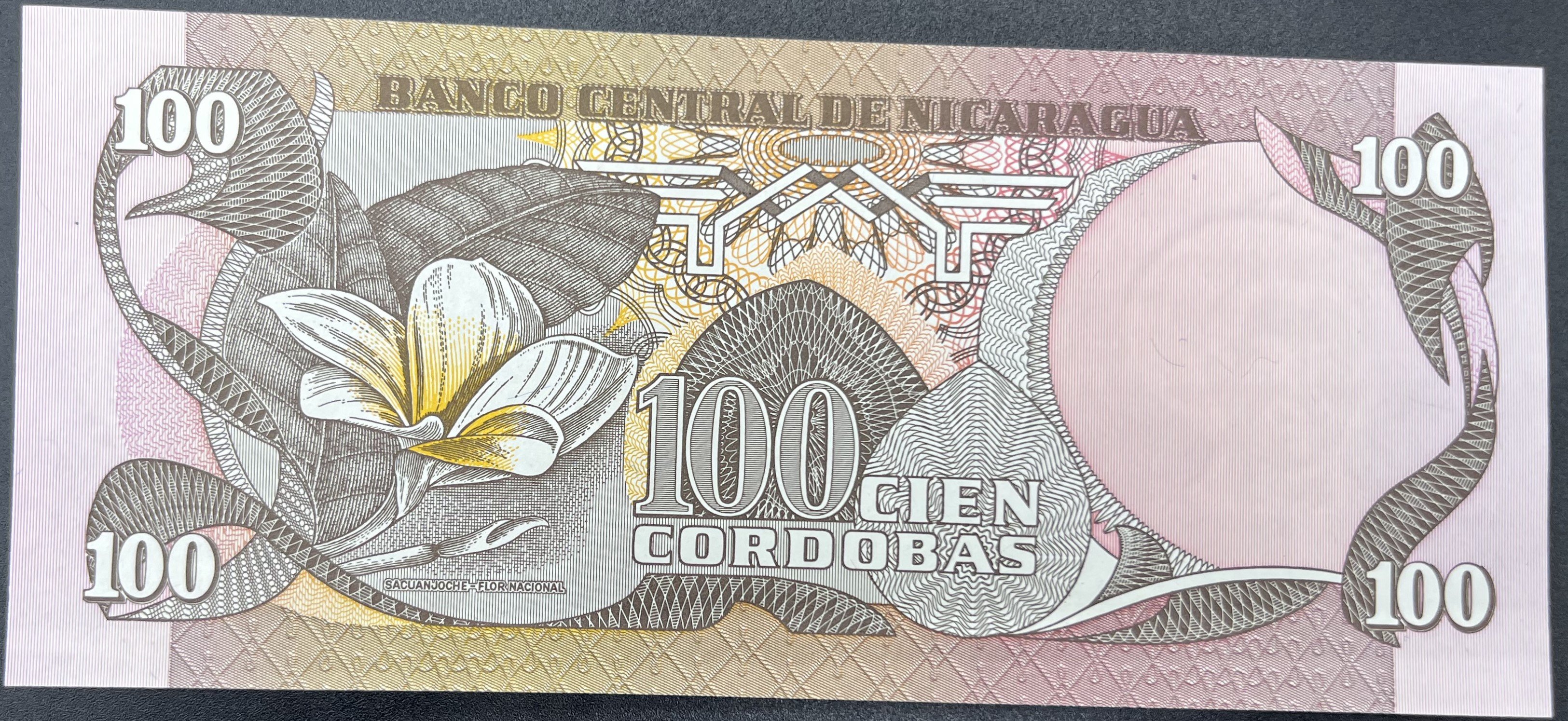 NİKARAGUA>100.00>CORDOBAS