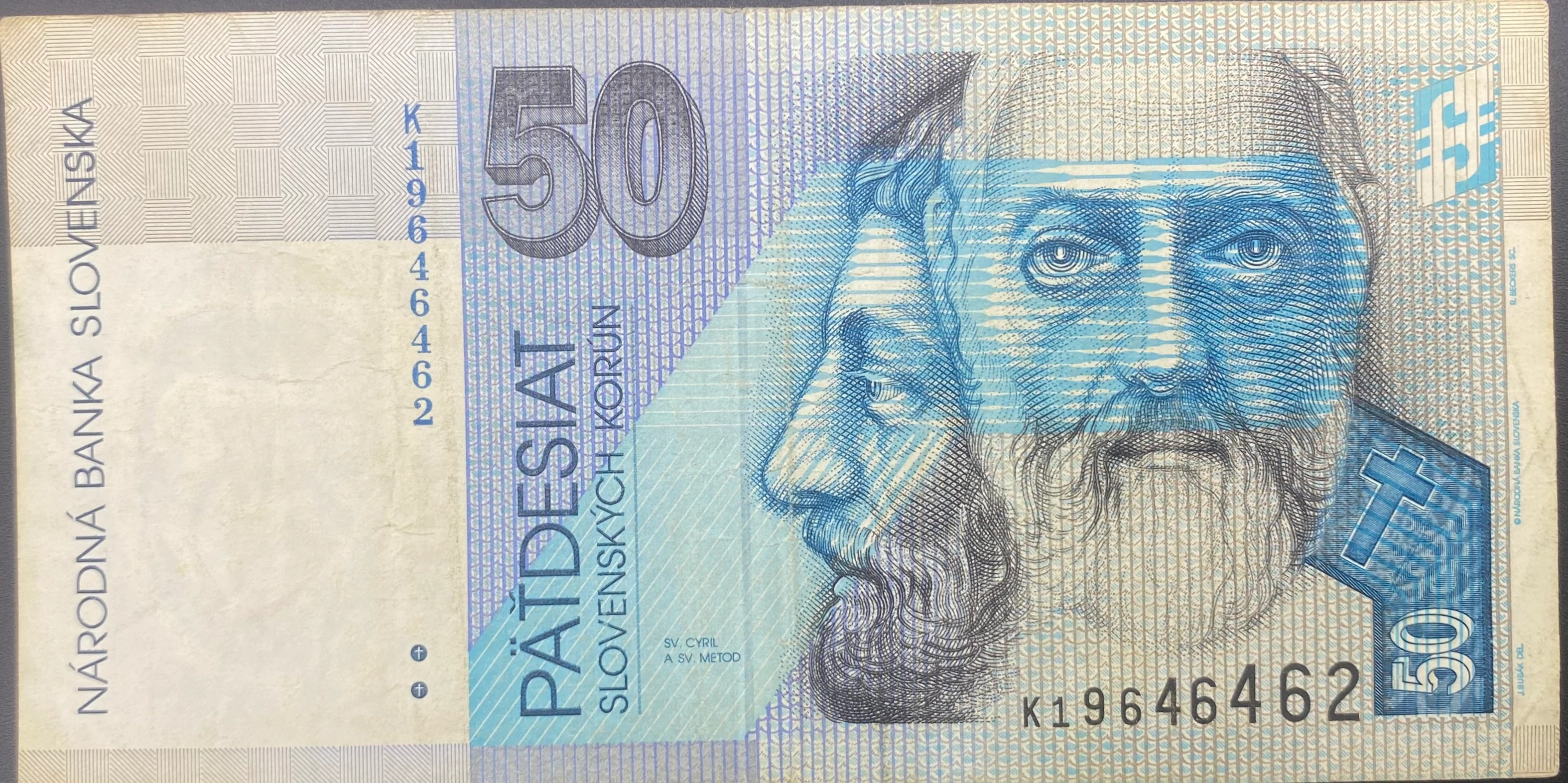 SLOVAKYA  50 KORUN  (2004)-TEMİZ