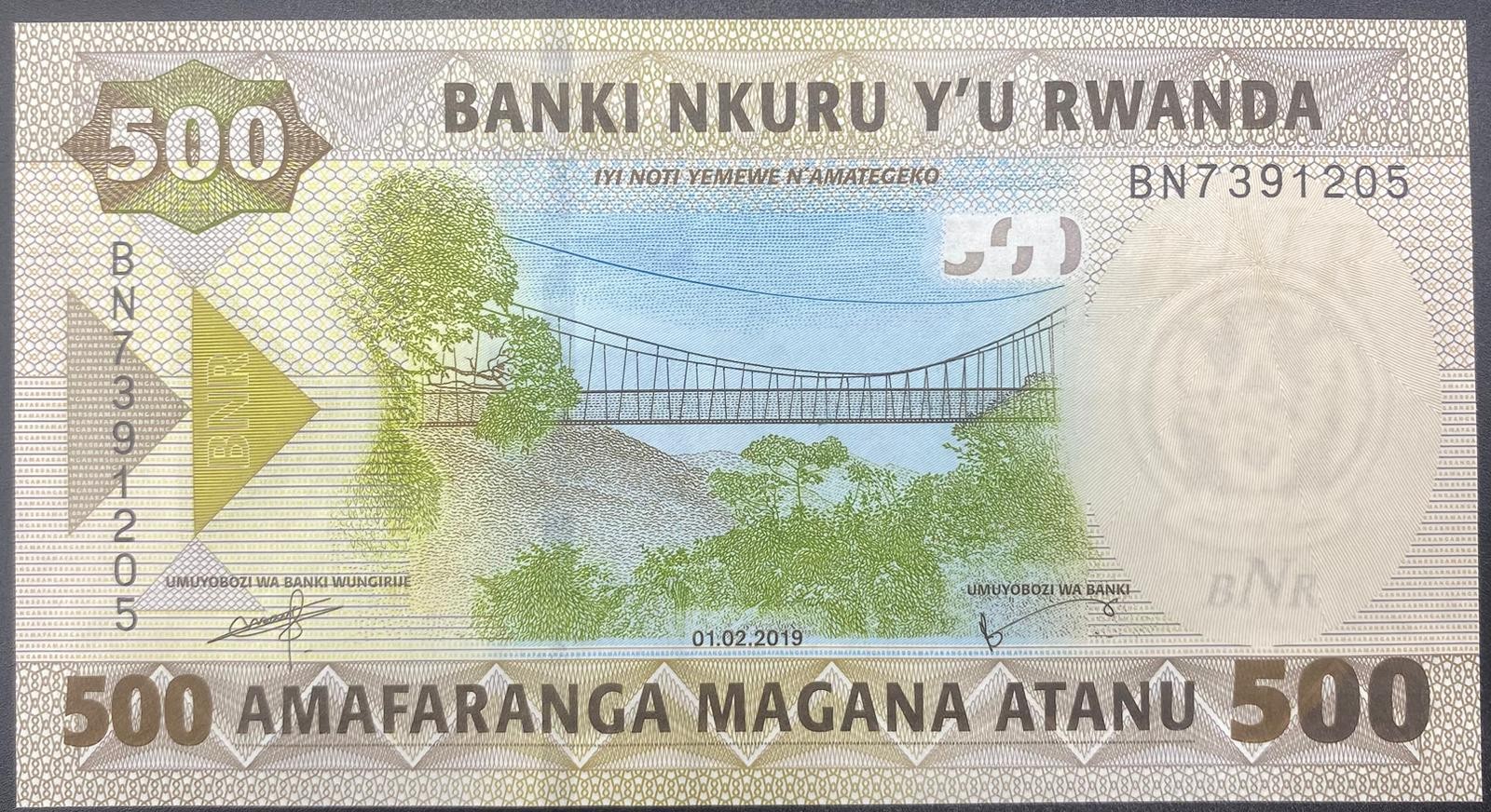 RUWANDA>500>FRANG