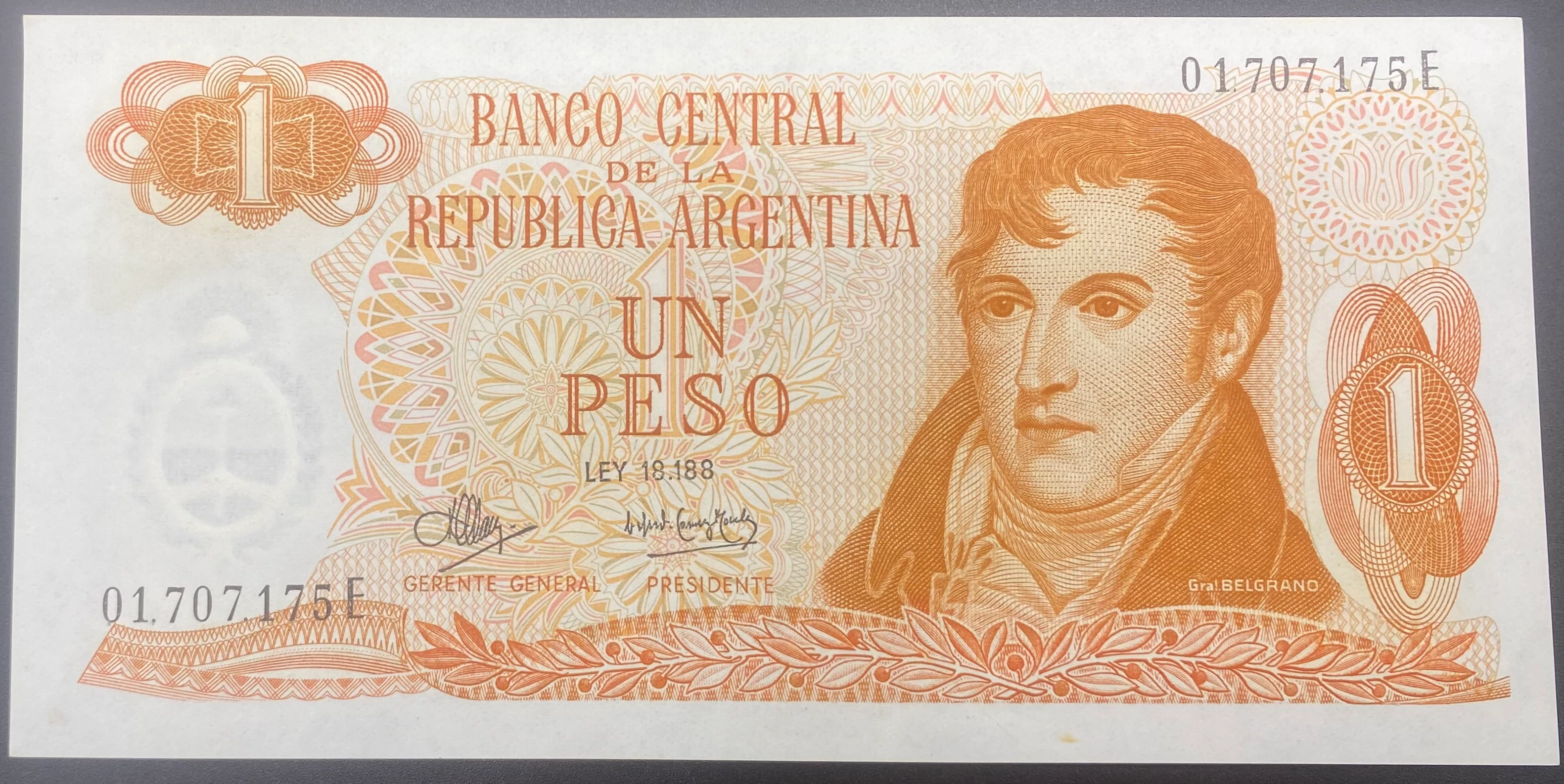 ARJANTİN  1  PESO  (1997)-ÇİL