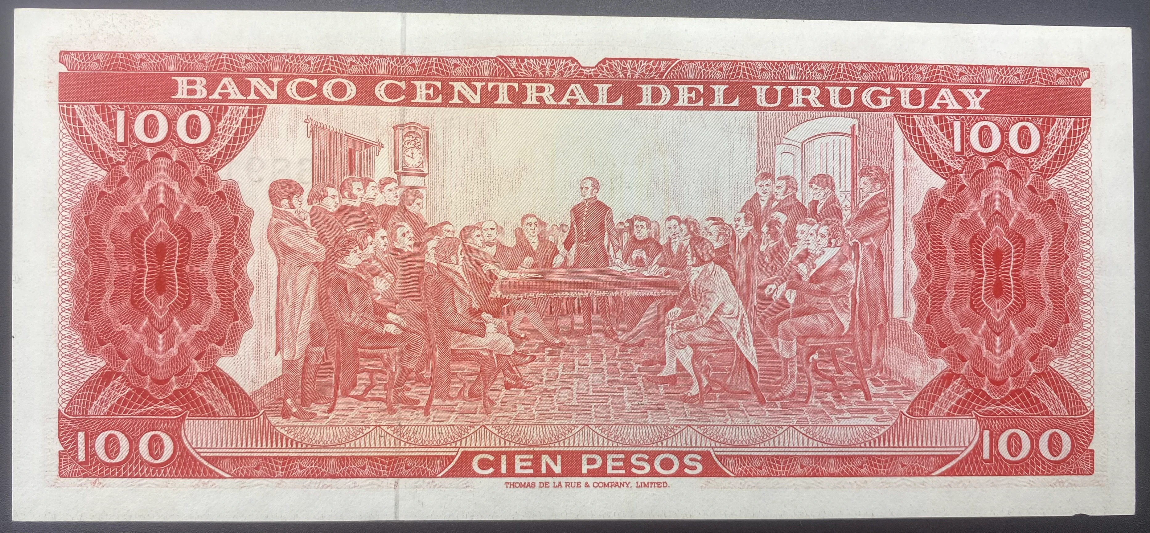URUGUAY  100  PESOS  (1985)-ÇİL