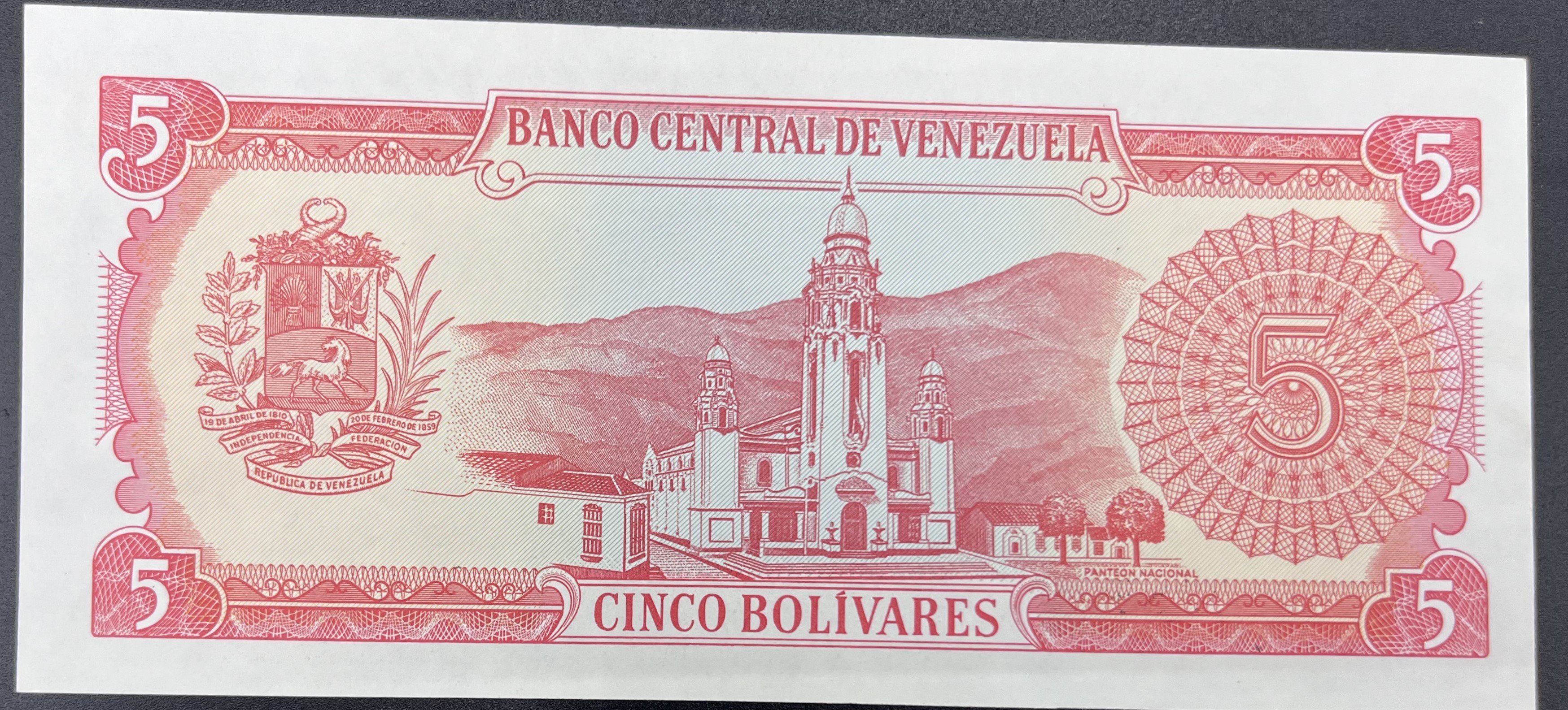VENEZUELLA>5.00>BOLİVAR