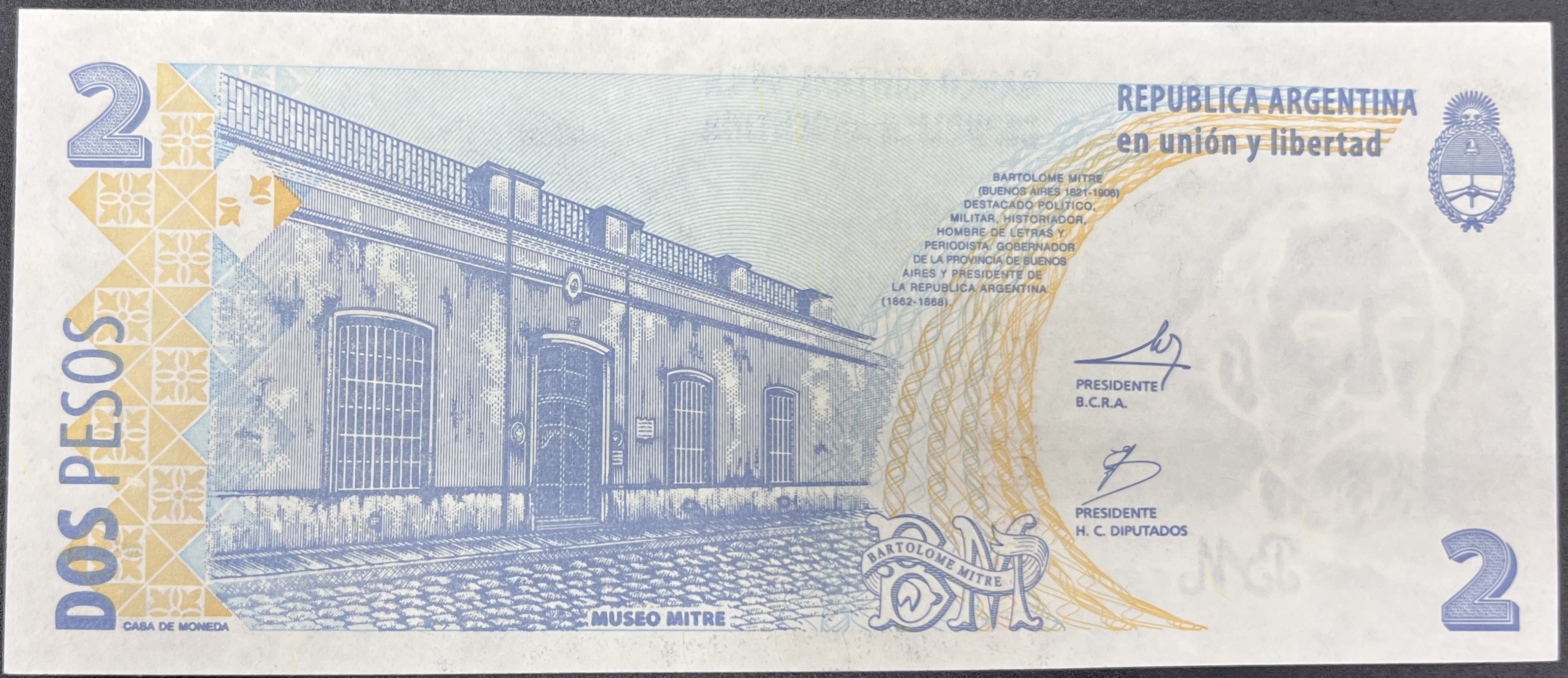 ARJANTİN>2.00>PESOS
