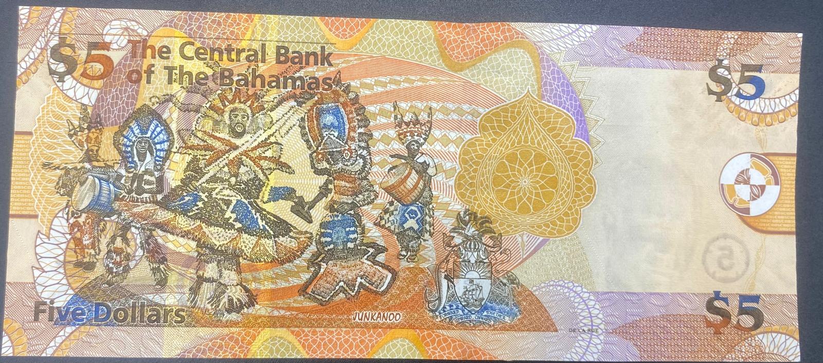 BAHAMALAR  5  DOLAR  (2013)-ÇİL