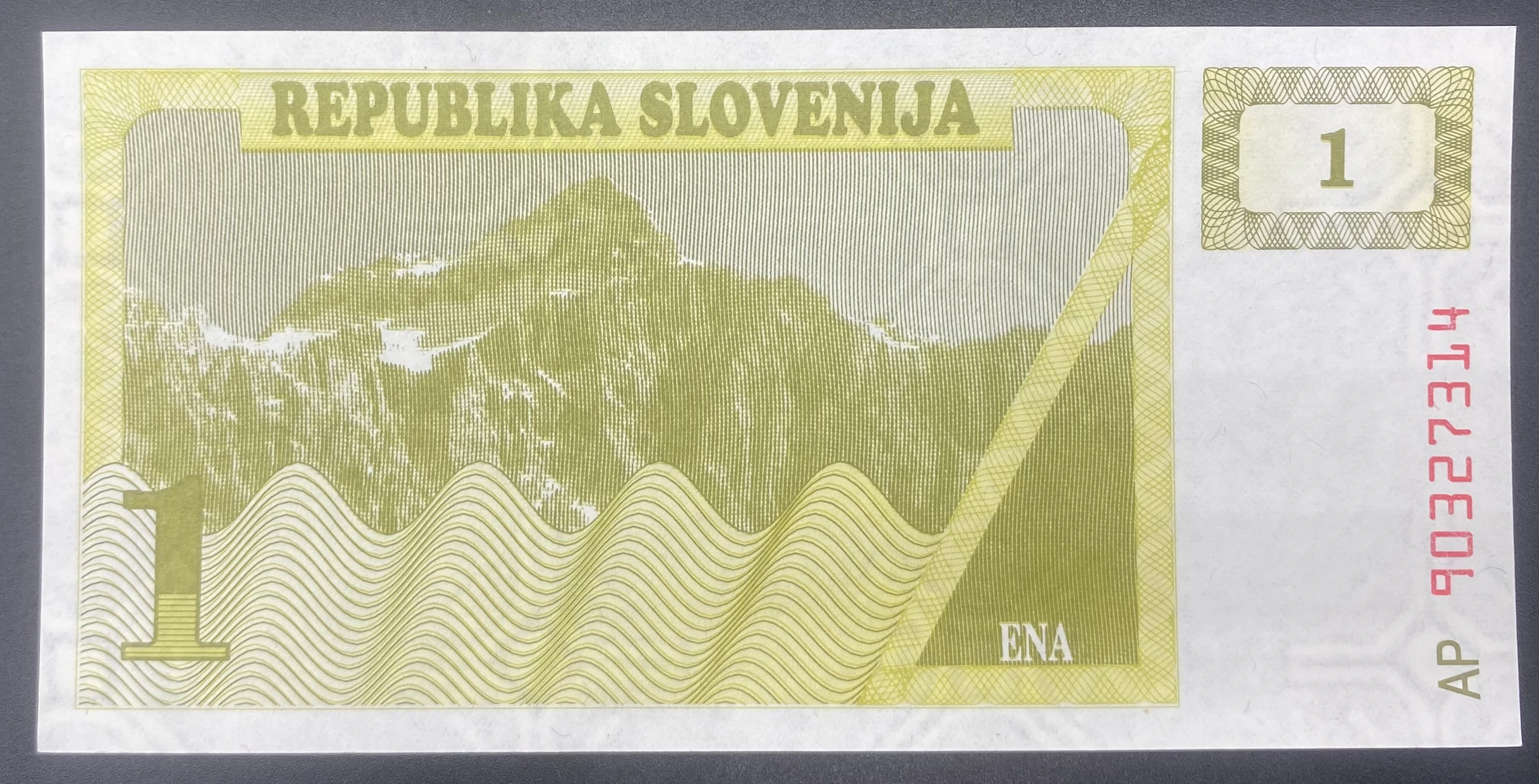 SLOVENYA   1 TOLAR  (1992)-TEMİZ