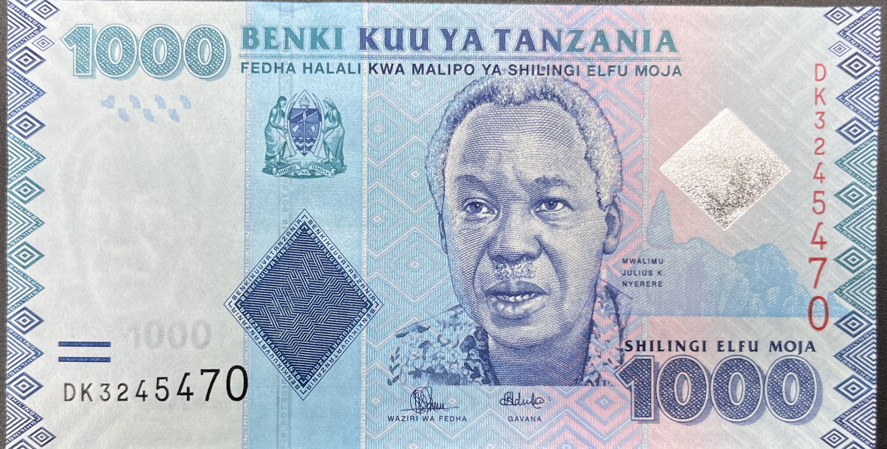 TANZANYA>1,000.00>ŞİLİN