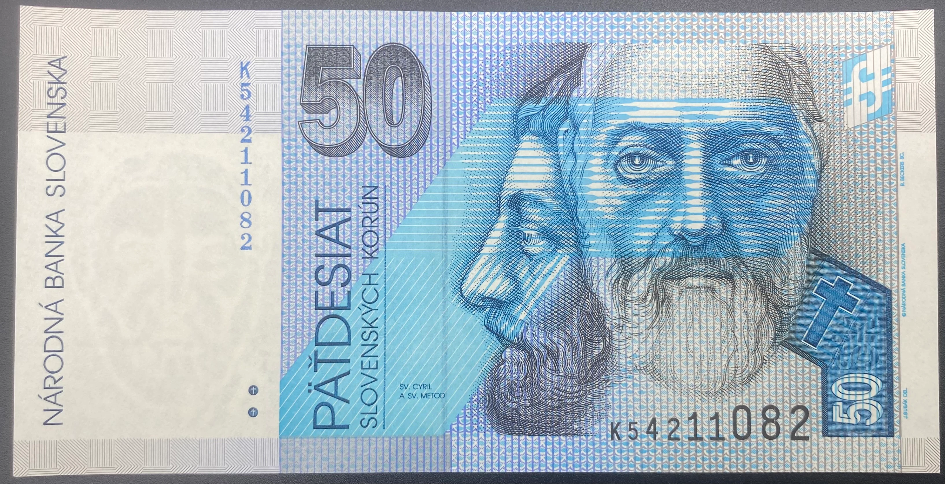 SLOVAKYA  50  KORUN  (2004)-ÇİL