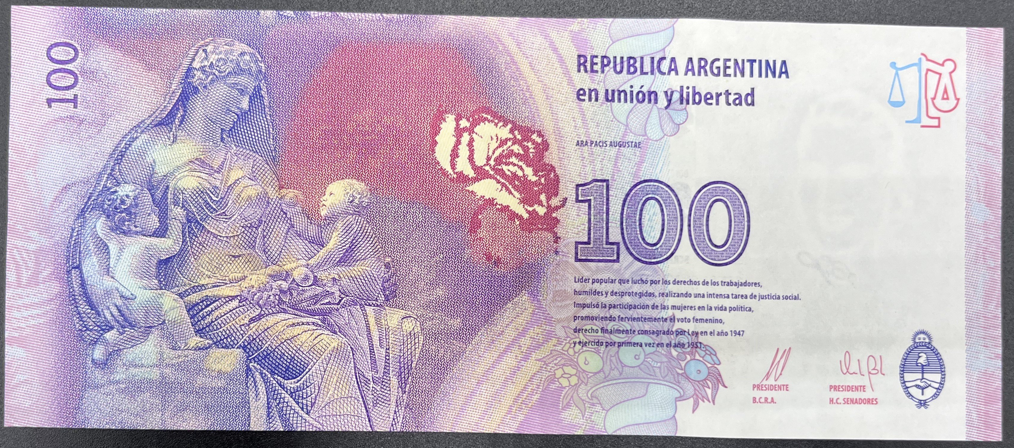 ARJANTİN>100.00>PESOS