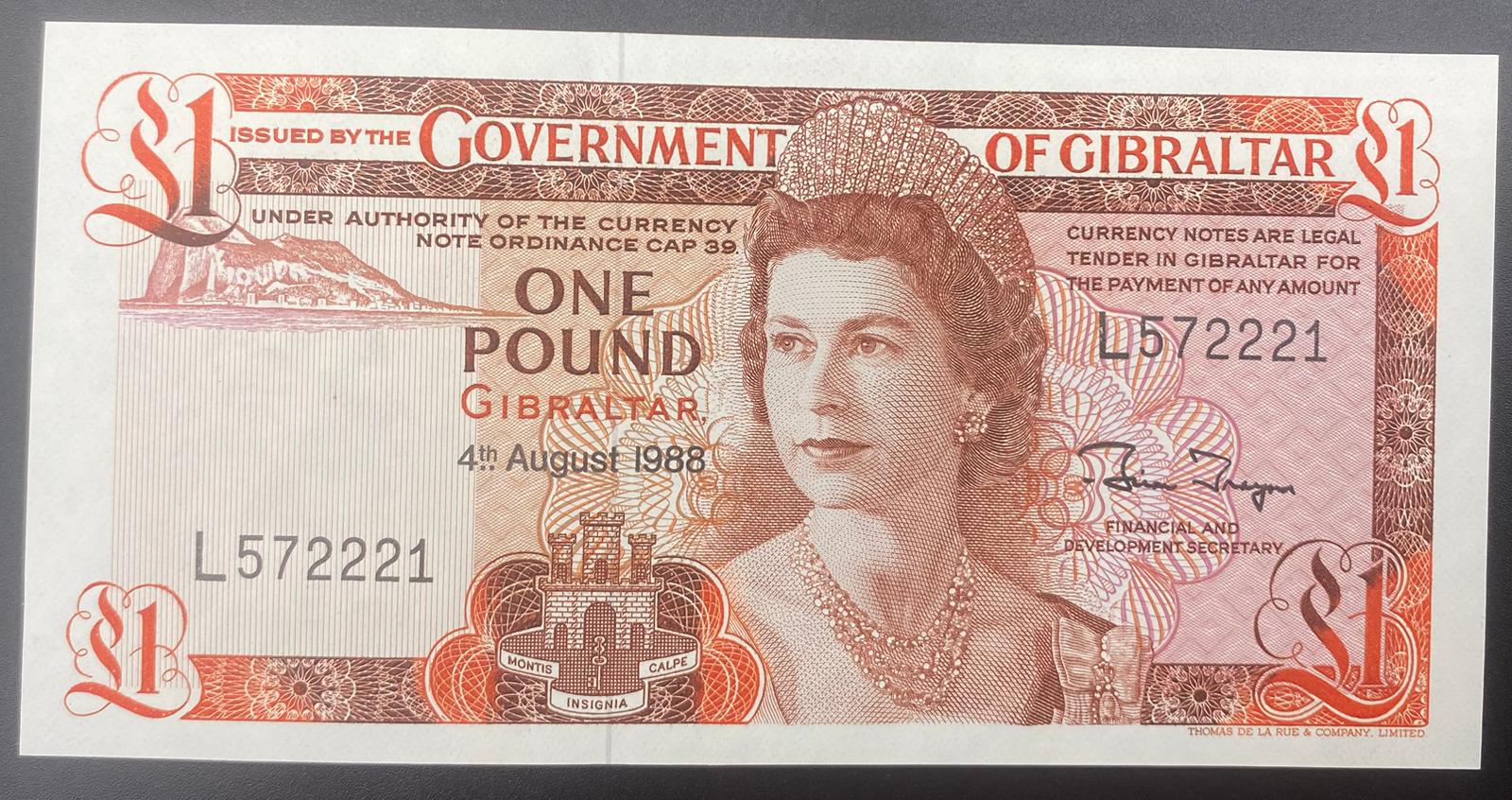 CEBELİ TARIK -1 PAUND-1988