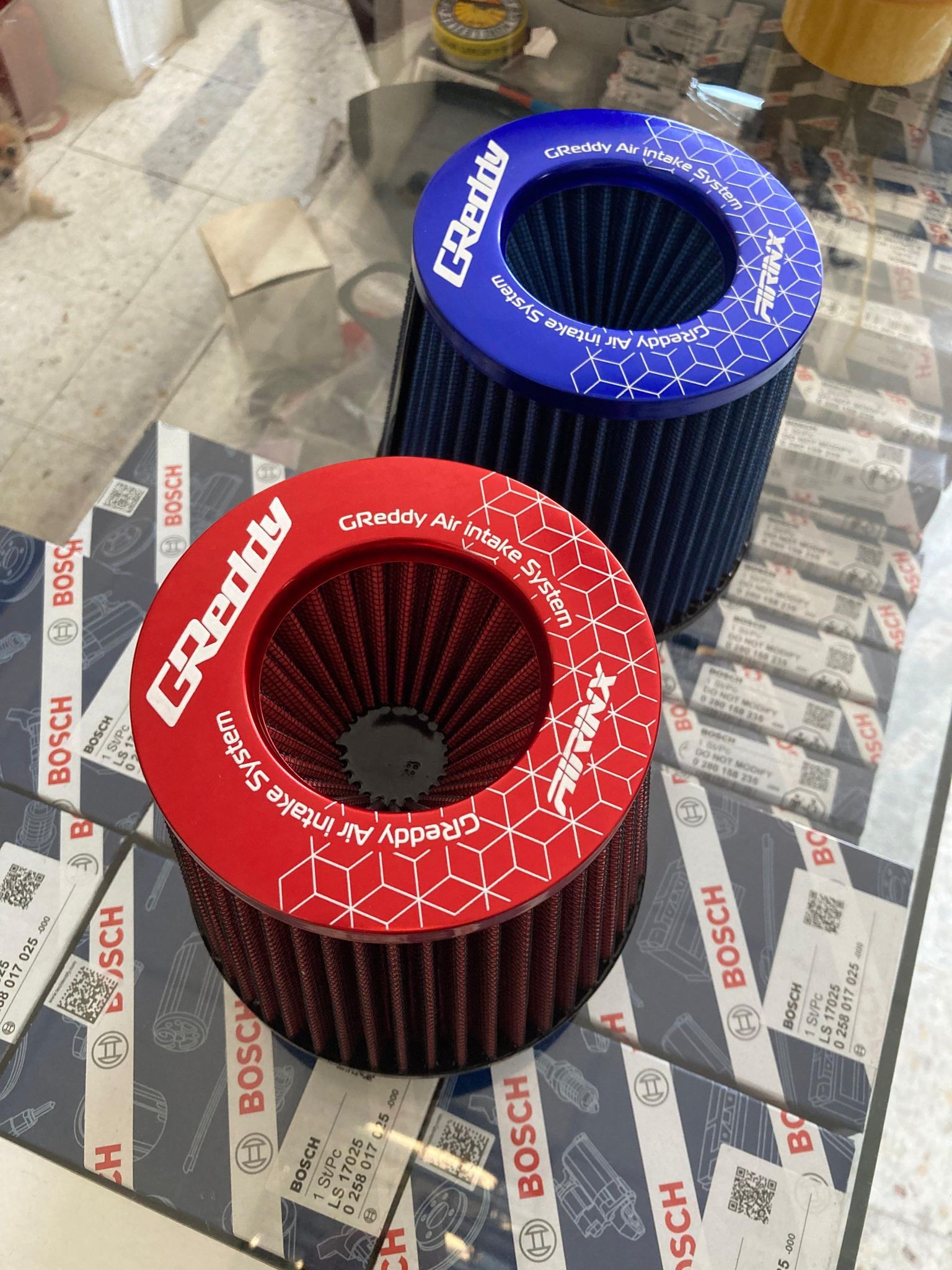 Greddy 76mm hava filtresi